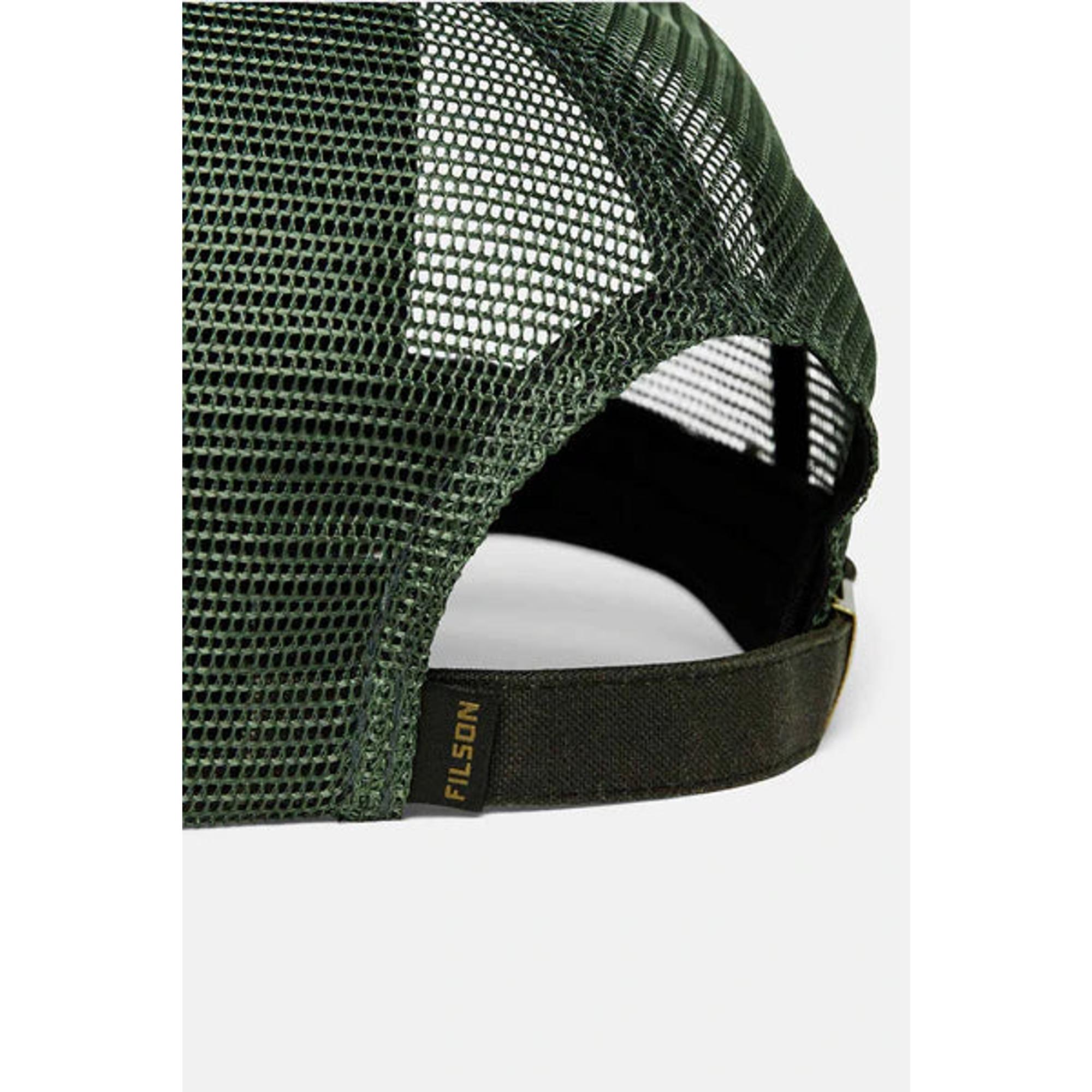 Product image 5 of 5 of Filson Logger Tin Cloth Mesh Cap - Otter Green