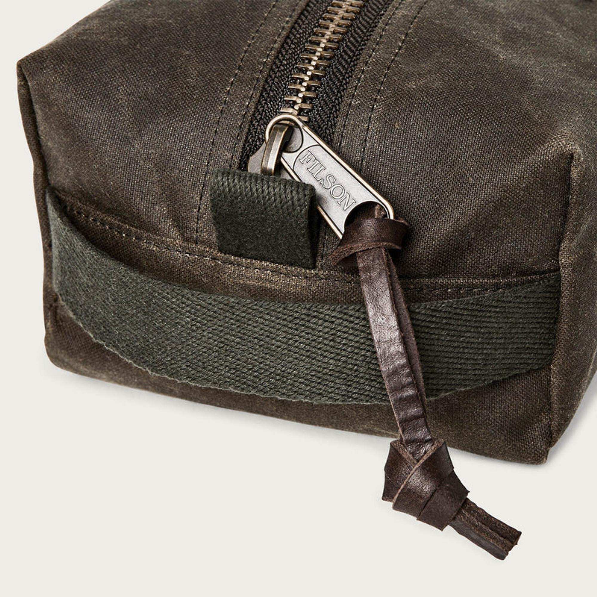 Product image 5 of 5 of Filson Tin Cloth Travel Kit - Otter Green