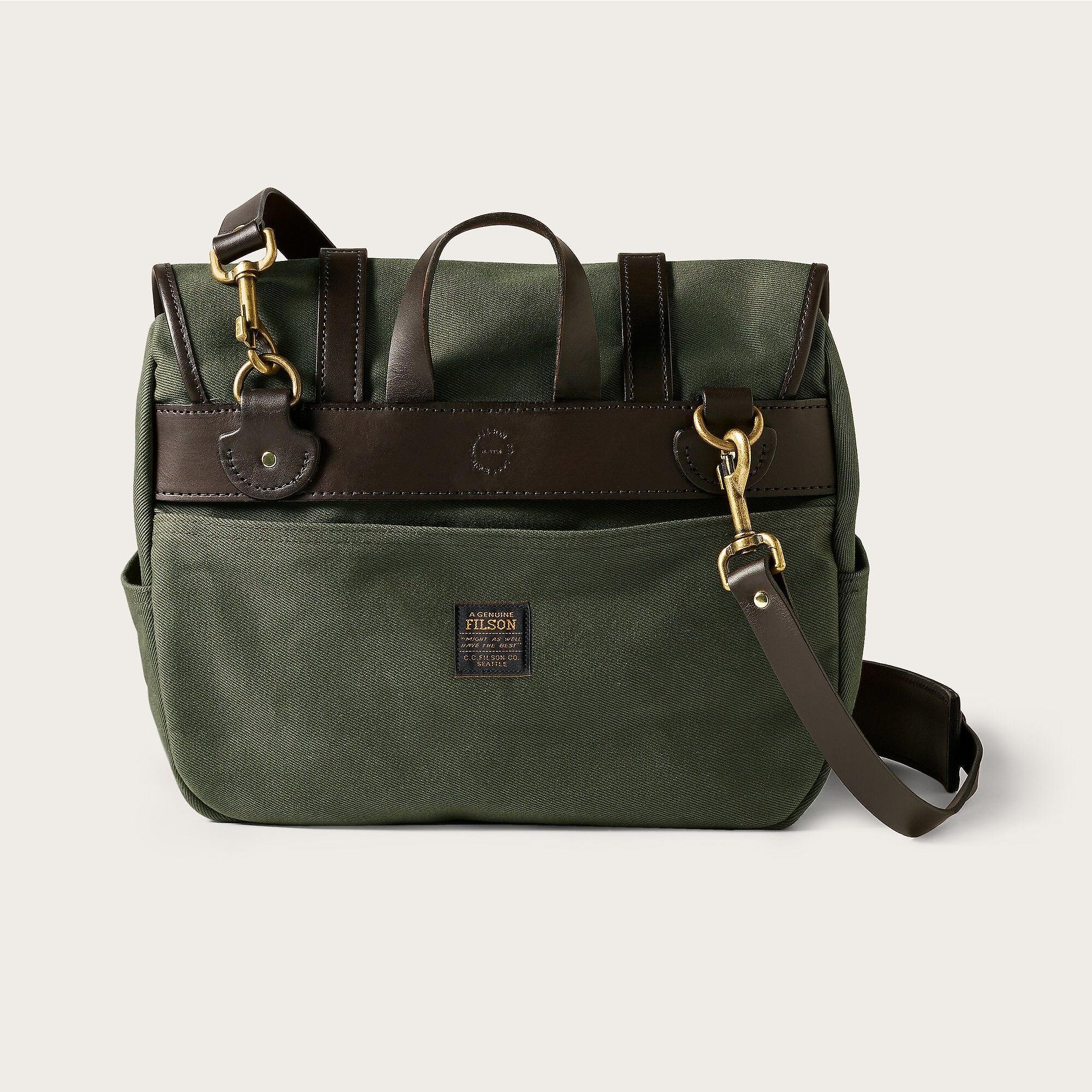 Product image 2 of 3 of Filson Rugged Twill Medium Field Bag - Otter Green