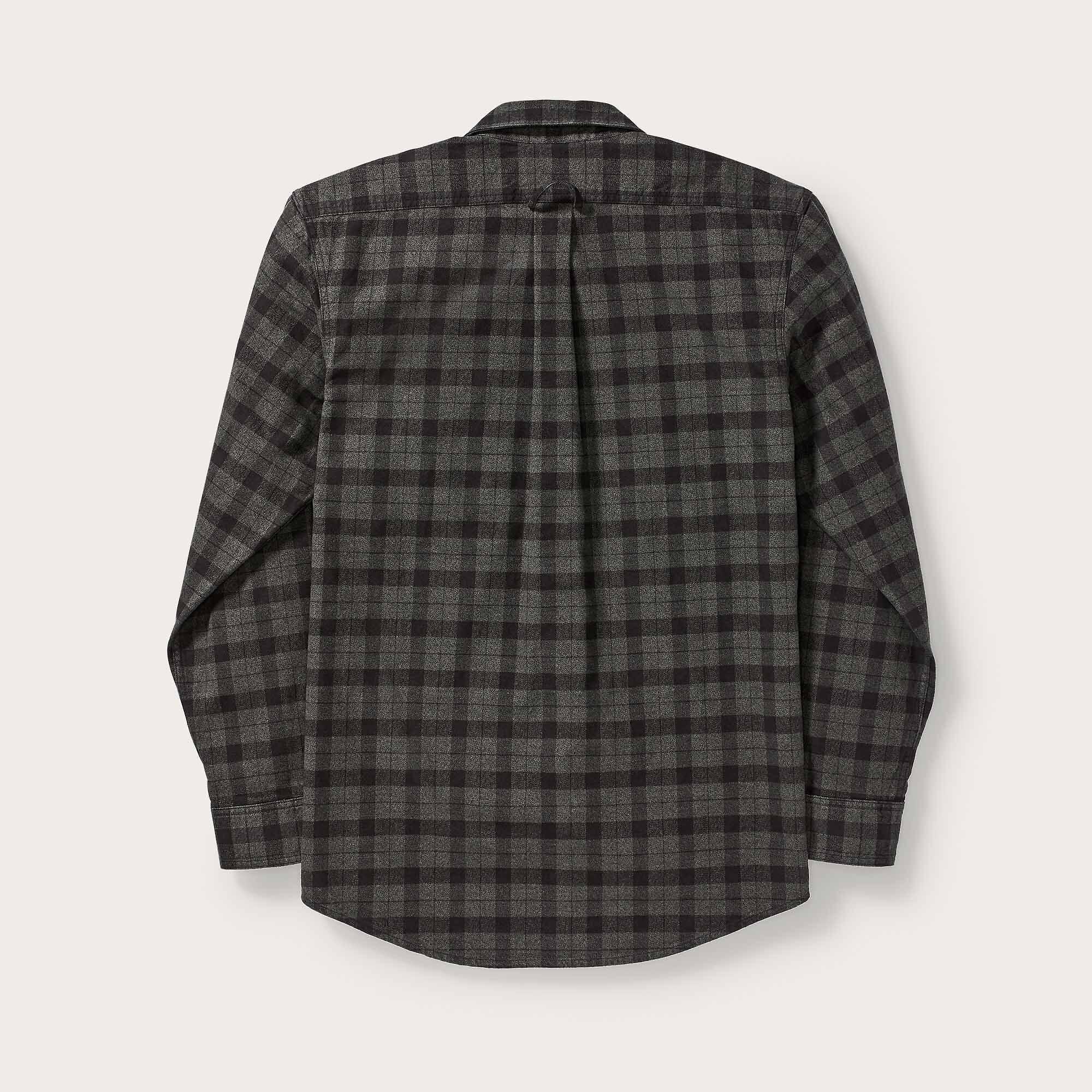 Product image 2 of 3 of Filson Men's Alaskan Guide Shirt - Heather Grey/Black Plaid