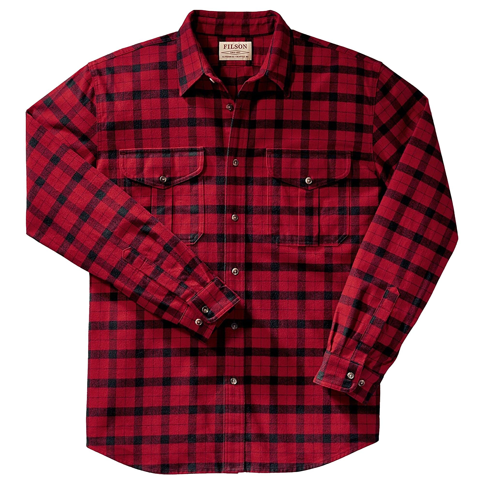 Product image 1 of 1 of Filson Men's Alaskan Guide Shirt - Red Black Plaid