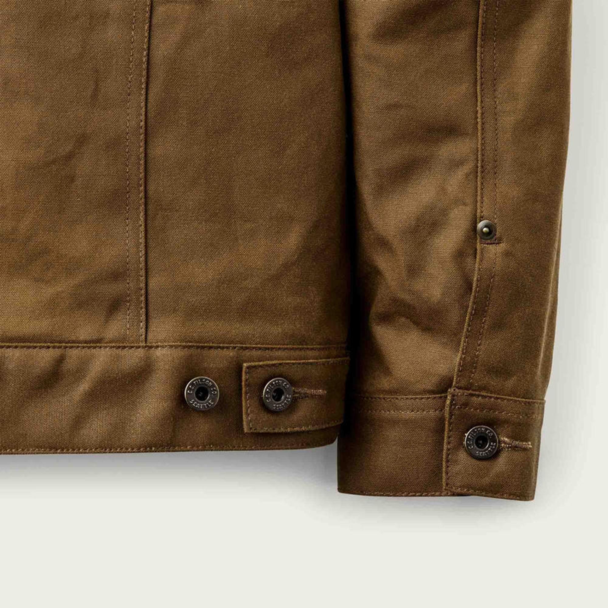 Product image 6 of 6 of Filson Tin Cloth Short Lined Cruiser Jacket - Dark Tan