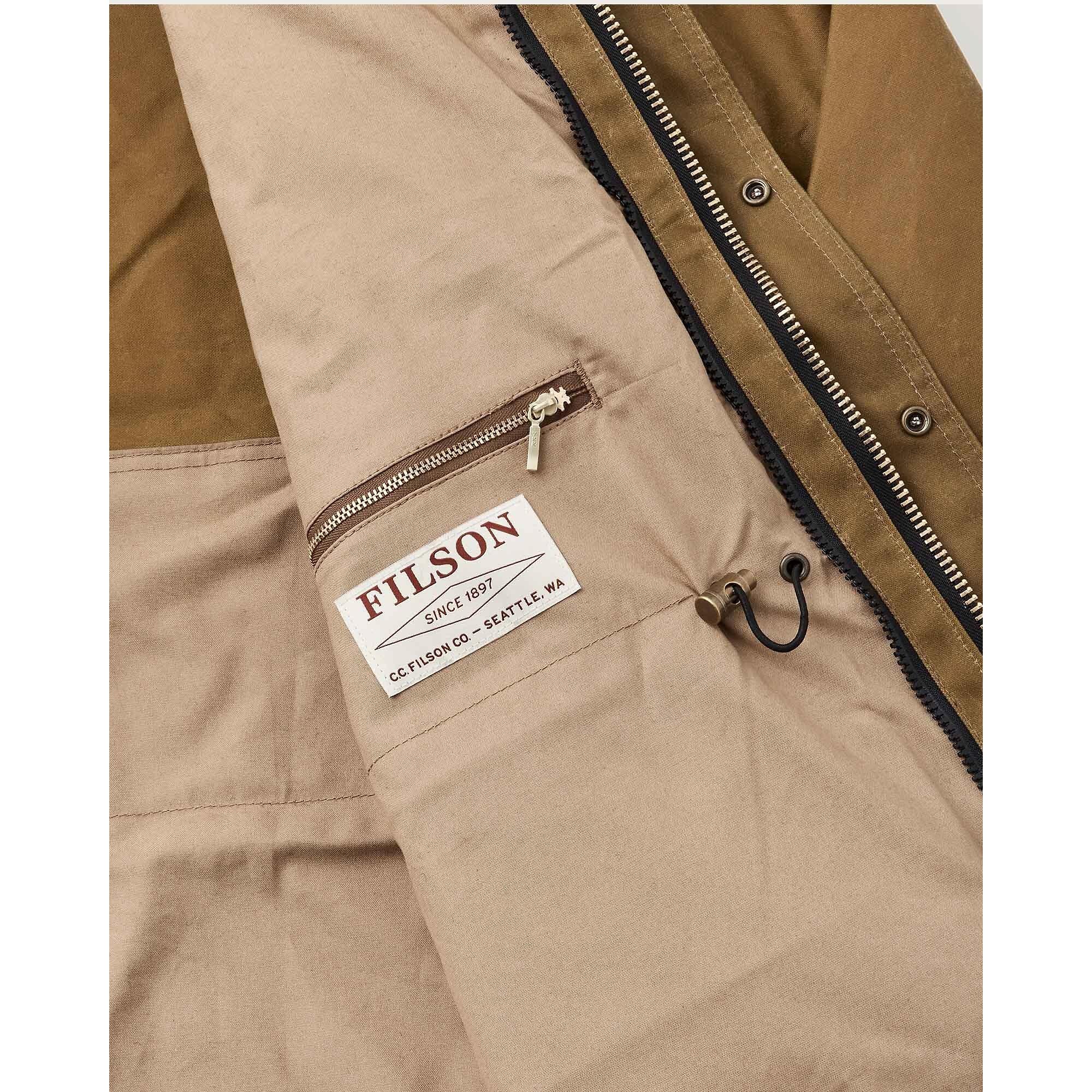 Product image 5 of 9 of Filson Men's Tin Cloth Field Jacket - Dark Tan