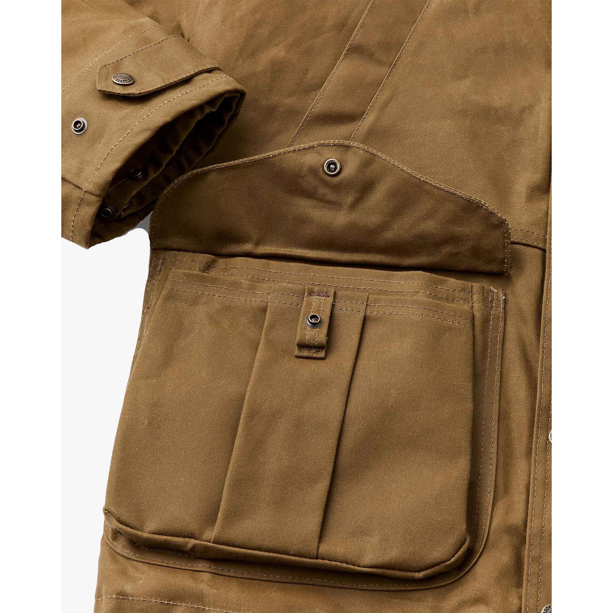 Product image 6 of 9 of Filson Men's Tin Cloth Field Jacket - Dark Tan