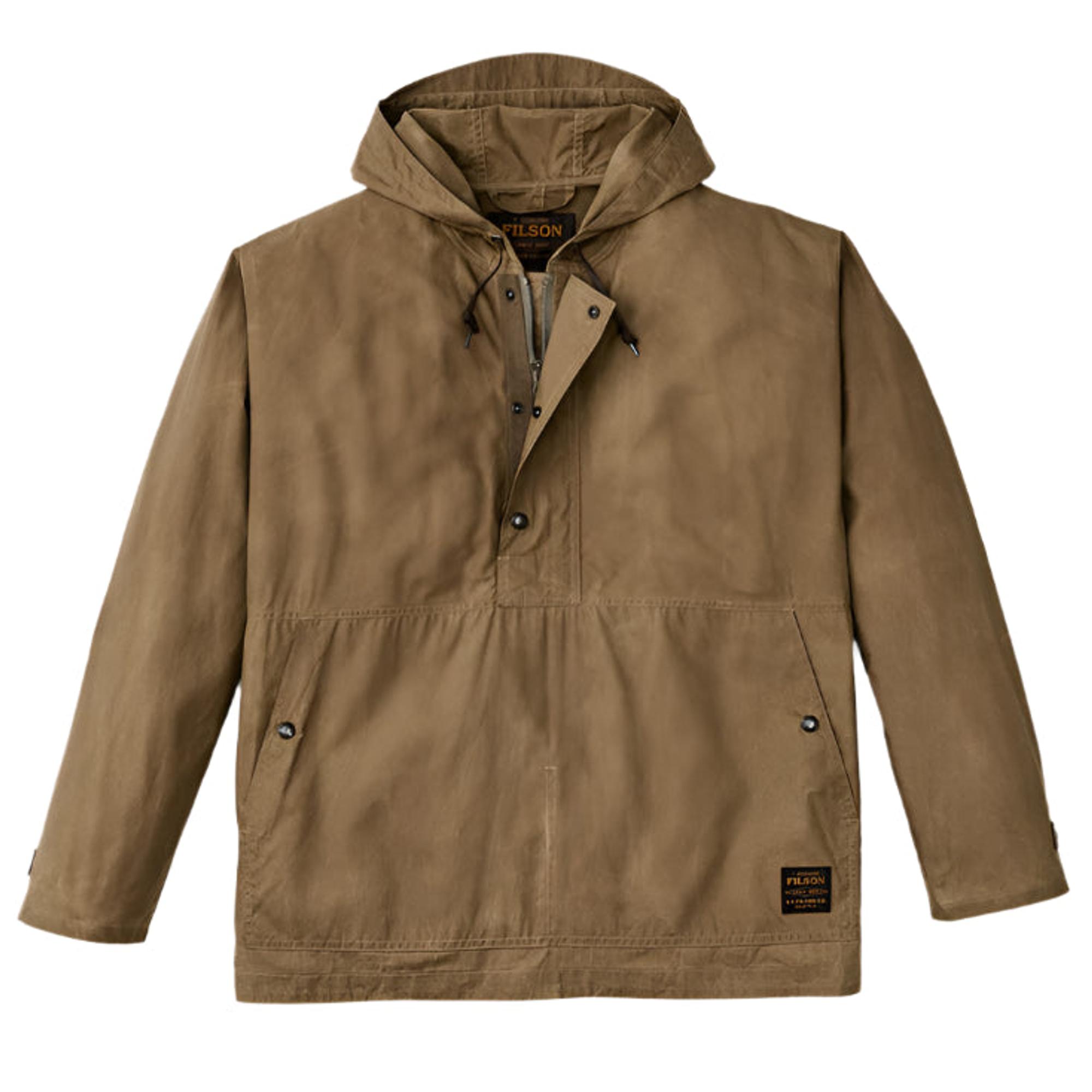 Product image 1 of 5 of Filson Waxed Cotton Ranger Lightweight Anorak - Dark Beige