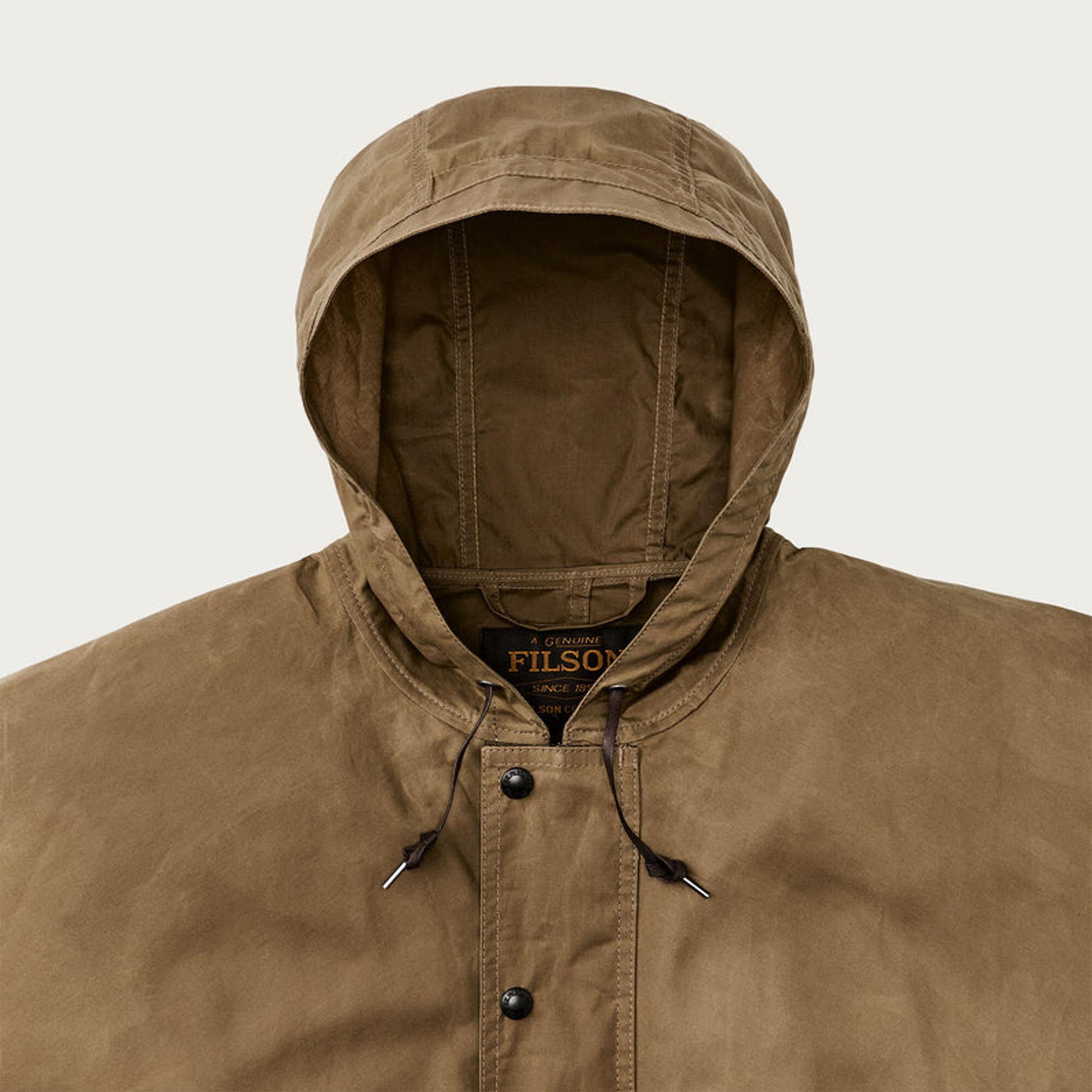 Product image 3 of 5 of Filson Waxed Cotton Ranger Lightweight Anorak - Dark Beige