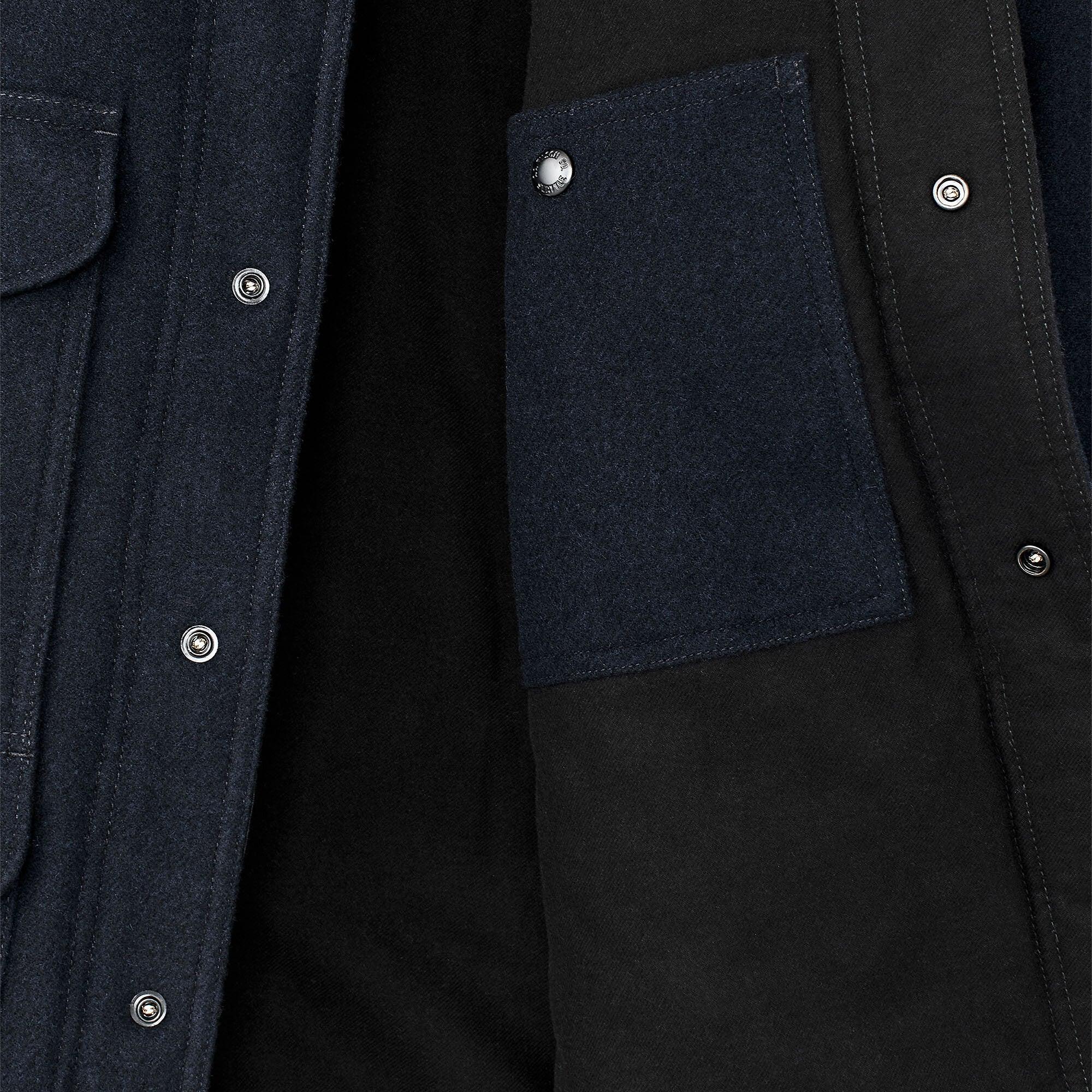 Product image 5 of 7 of Filson Men's Spokane Insulated Cruiser Mack Blend Jacket - Navy