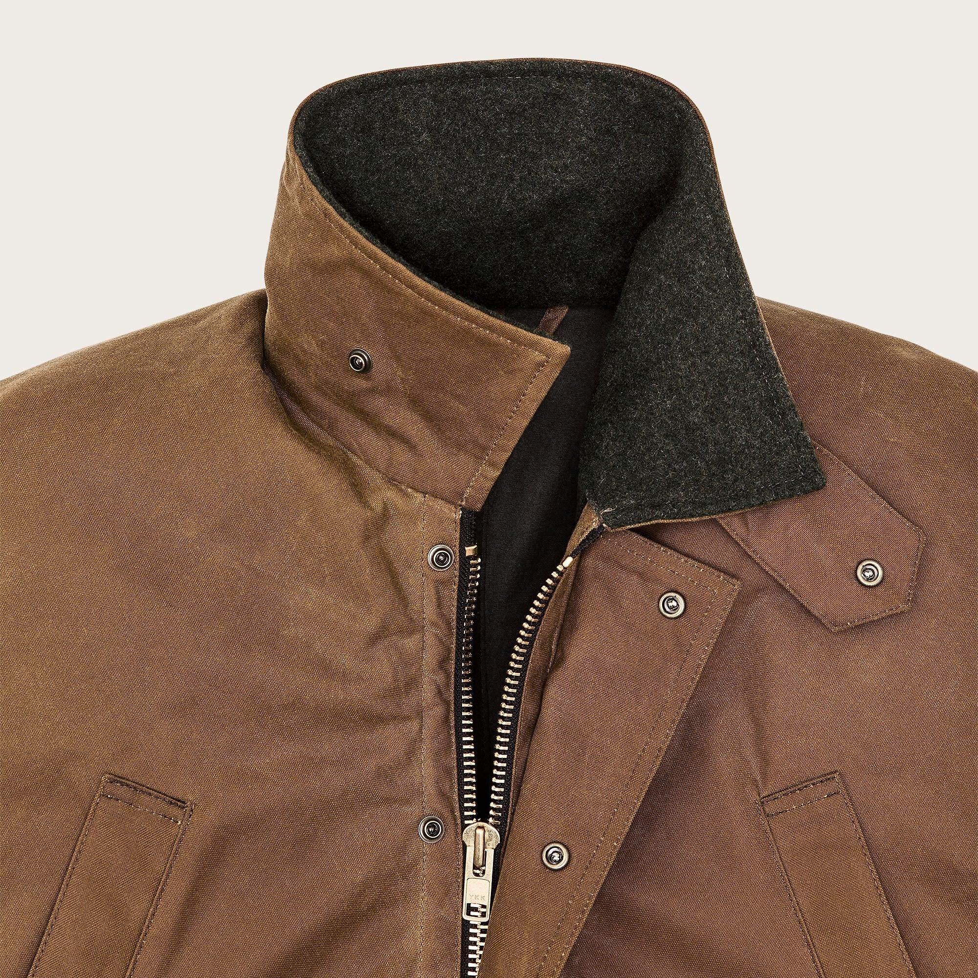 Product image 9 of 14 of Filson Men's Lined Tin Cloth Field Jacket - Dark Tan
