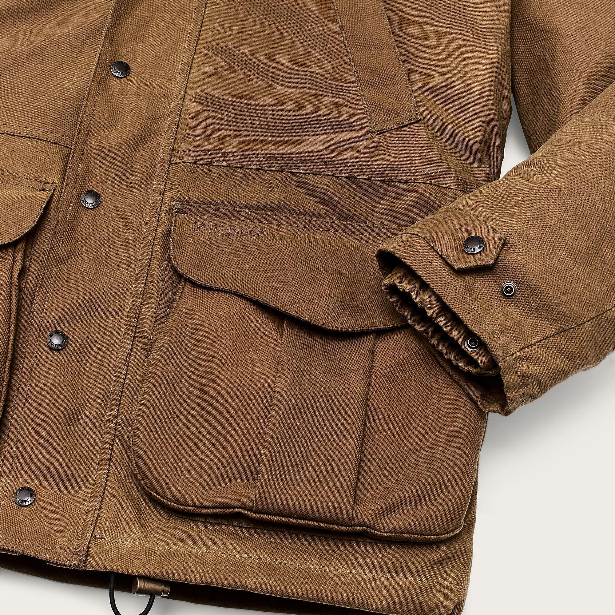 Product image 12 of 14 of Filson Men's Lined Tin Cloth Field Jacket - Dark Tan