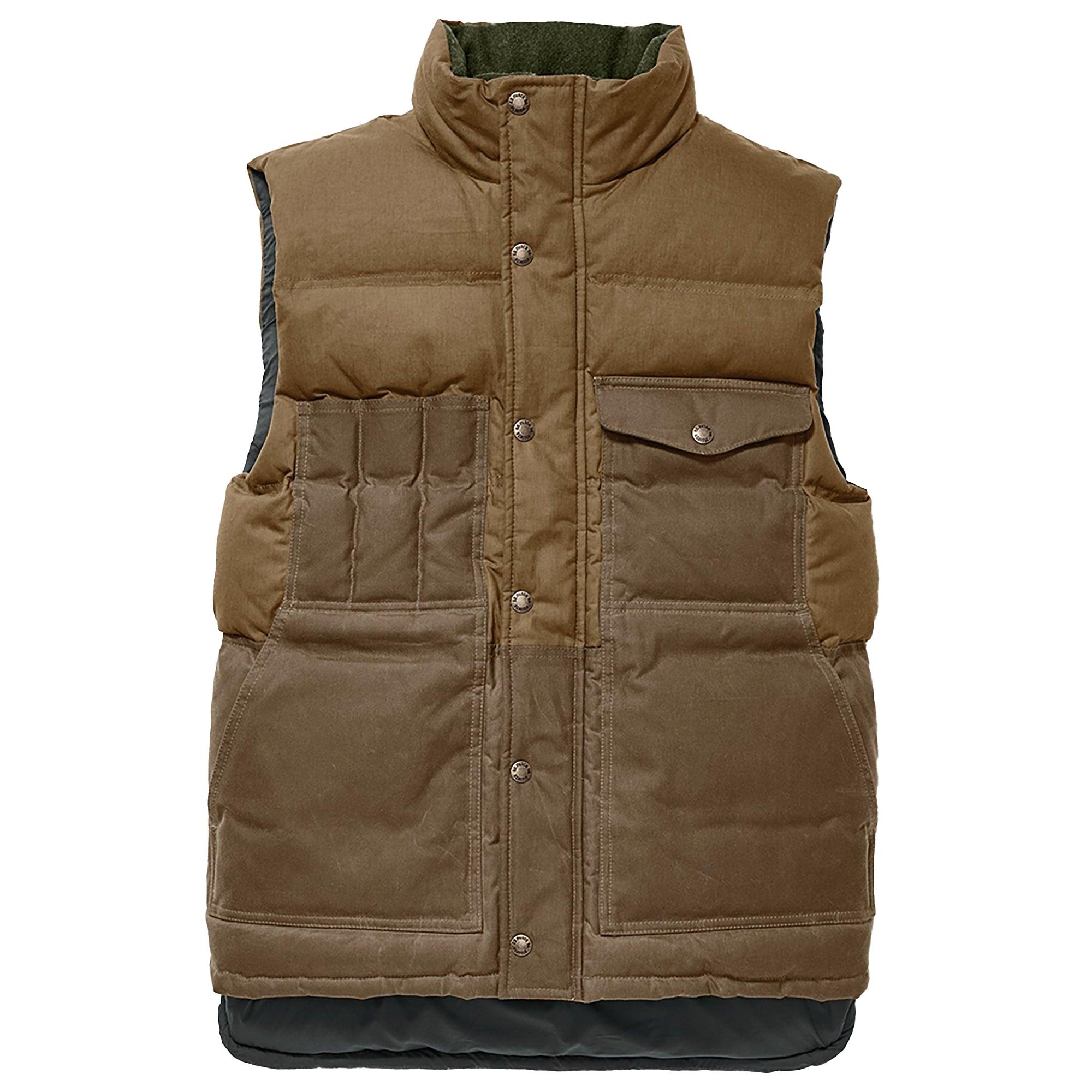 Product image 1 of 3 of Filson Men's Down Cruiser Vest - Dark Tan
