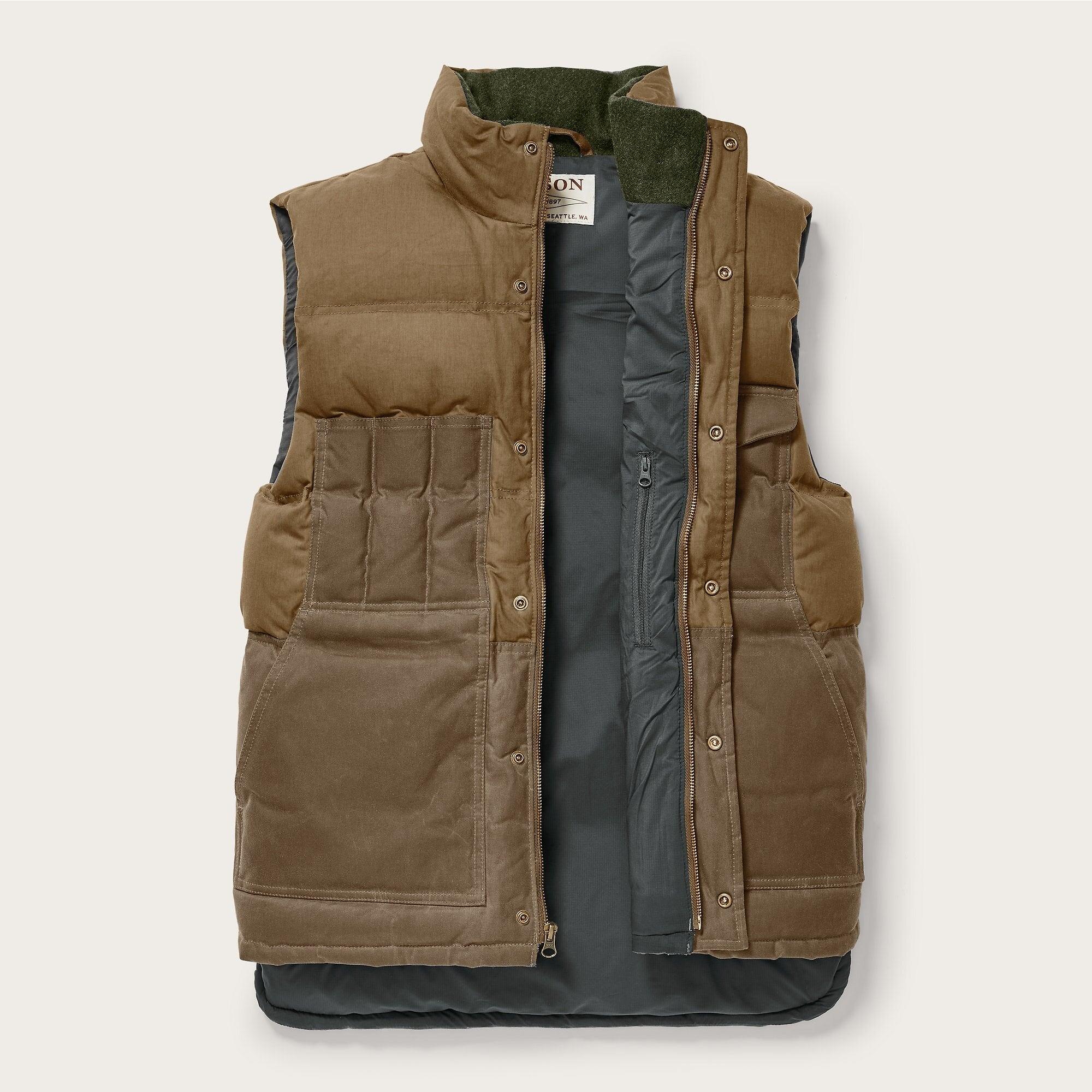 Product image 2 of 3 of Filson Men's Down Cruiser Vest - Dark Tan