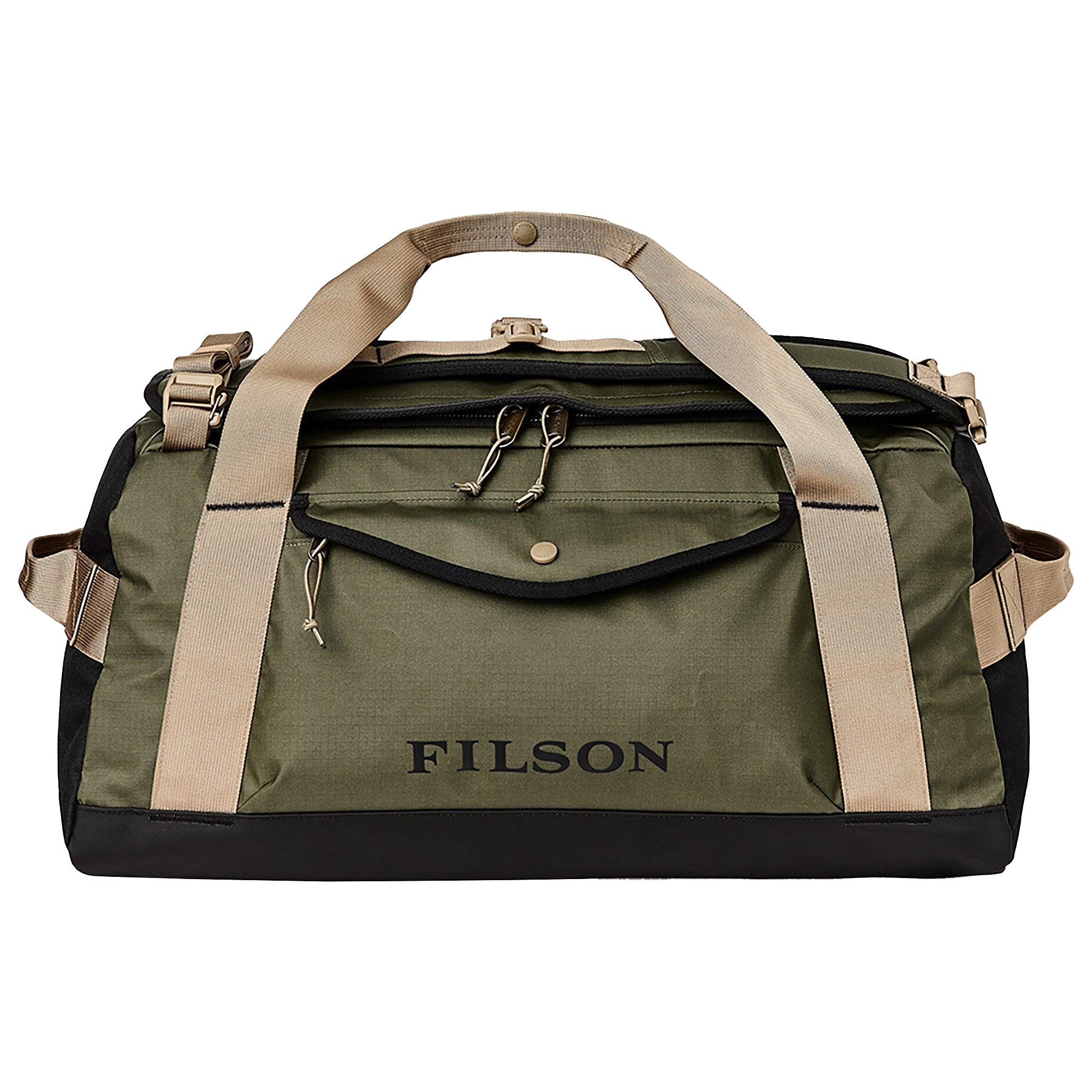 Product image 1 of 10 of Filson All-Weather 50L Duffle Bag - Olive/Black/Covert