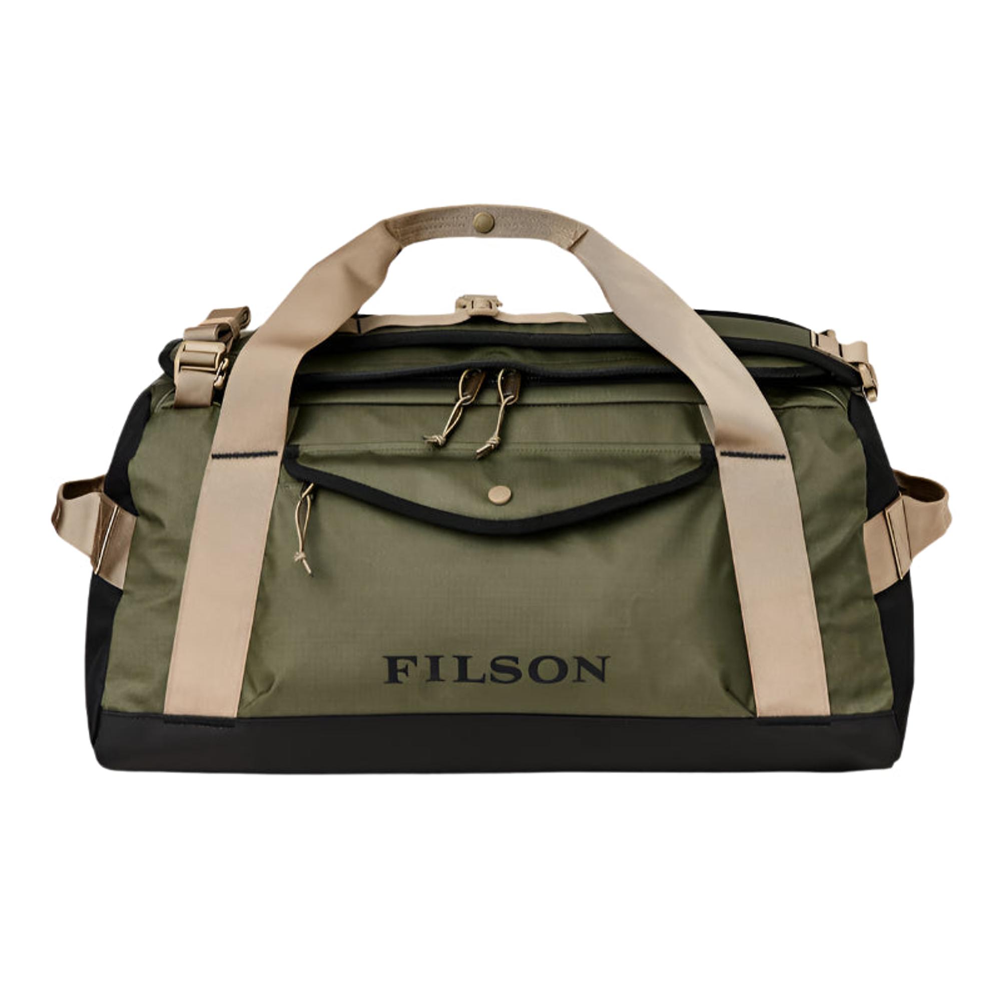 Product image 1 of 10 of Filson Scout 50L Duffle Bag - Olive/Black/Covert
