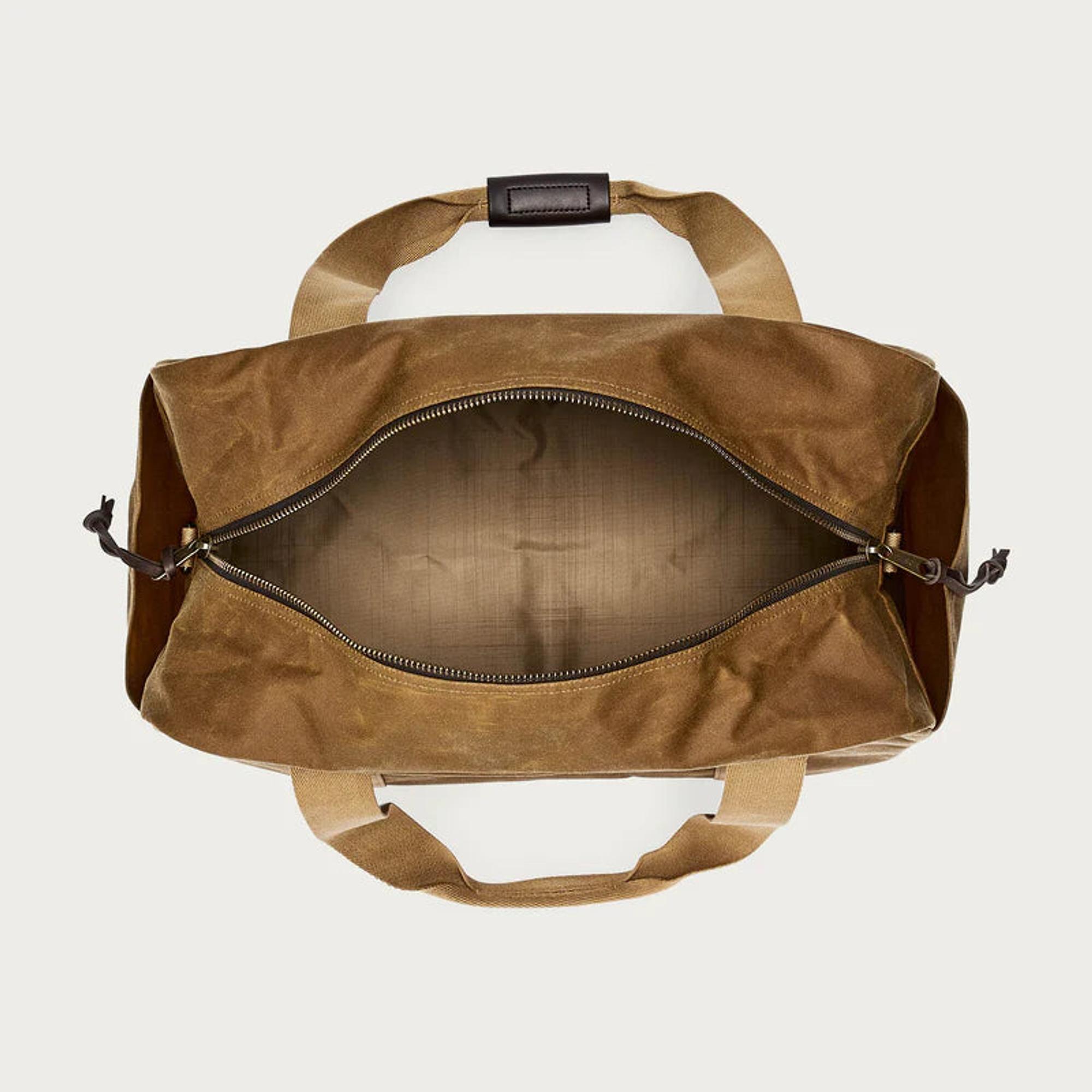Product image 4 of 6 of Filson Tin Cloth Medium Duffle Bag - Dark Tan