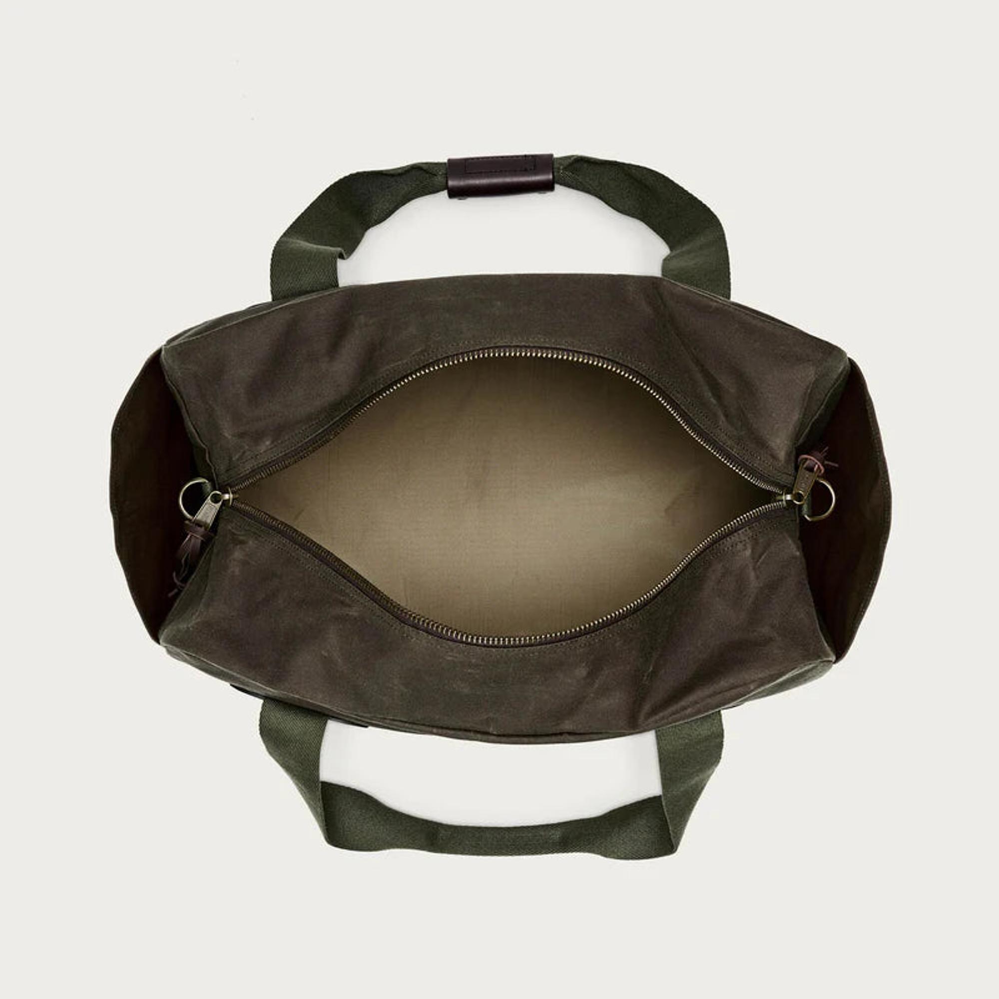 Product image 4 of 7 of Filson Tin Cloth Medium Duffle Bag - Otter Green