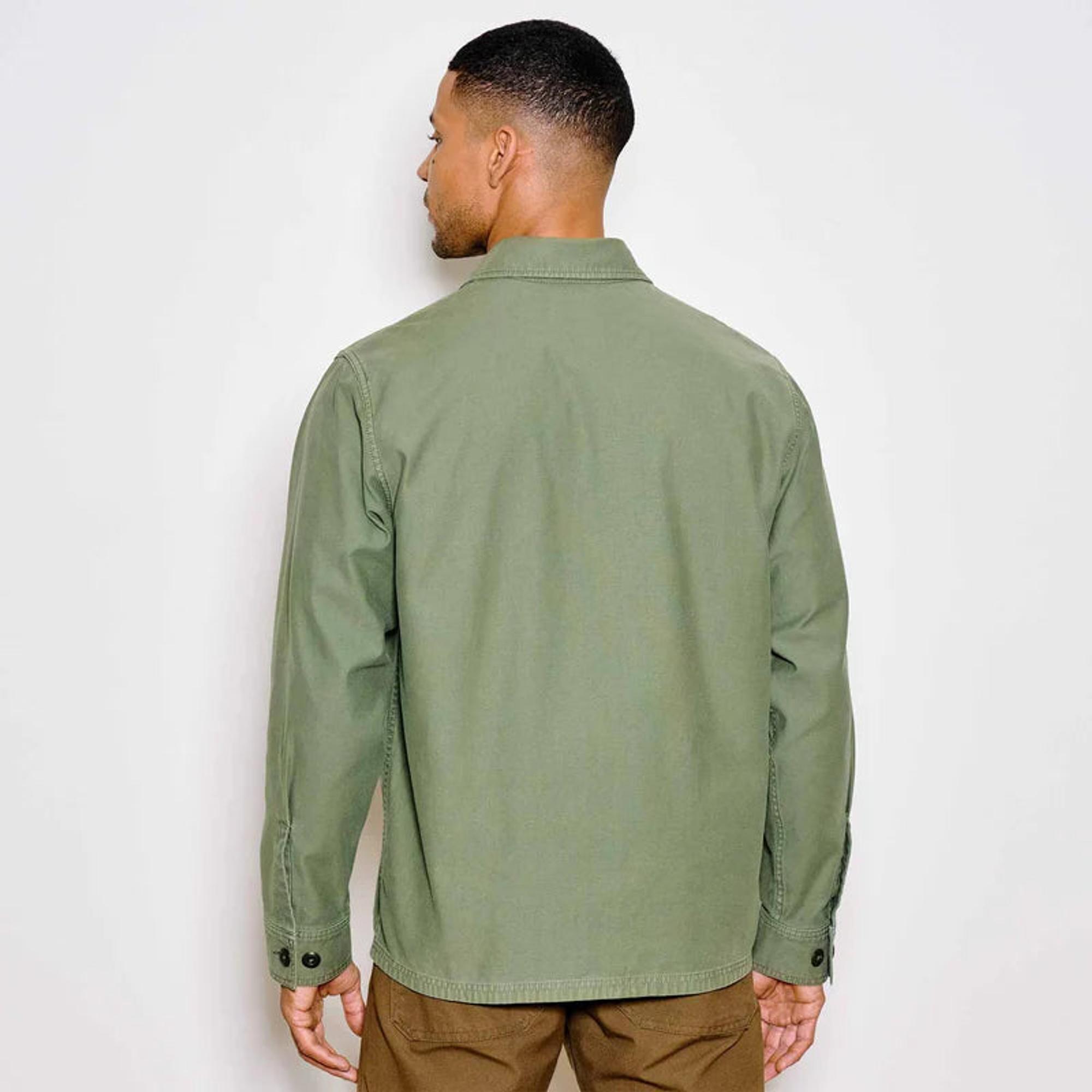 Product image 6 of 9 of Filson Cotton Field Jac-Shirt - Washed Fatigue Green