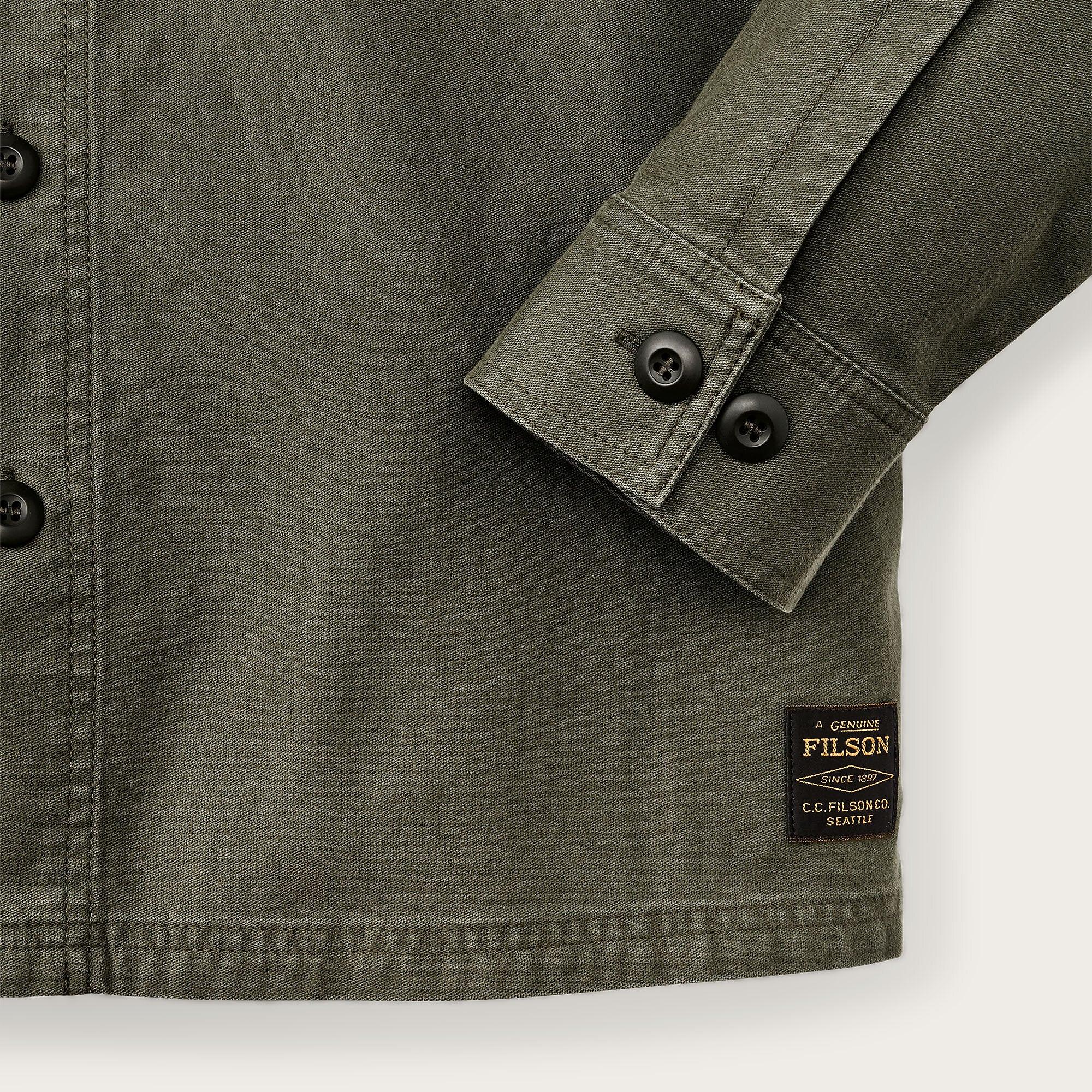 Product image 5 of 6 of Filson Men's Clarkston Jac-Shirt - Surplus Green