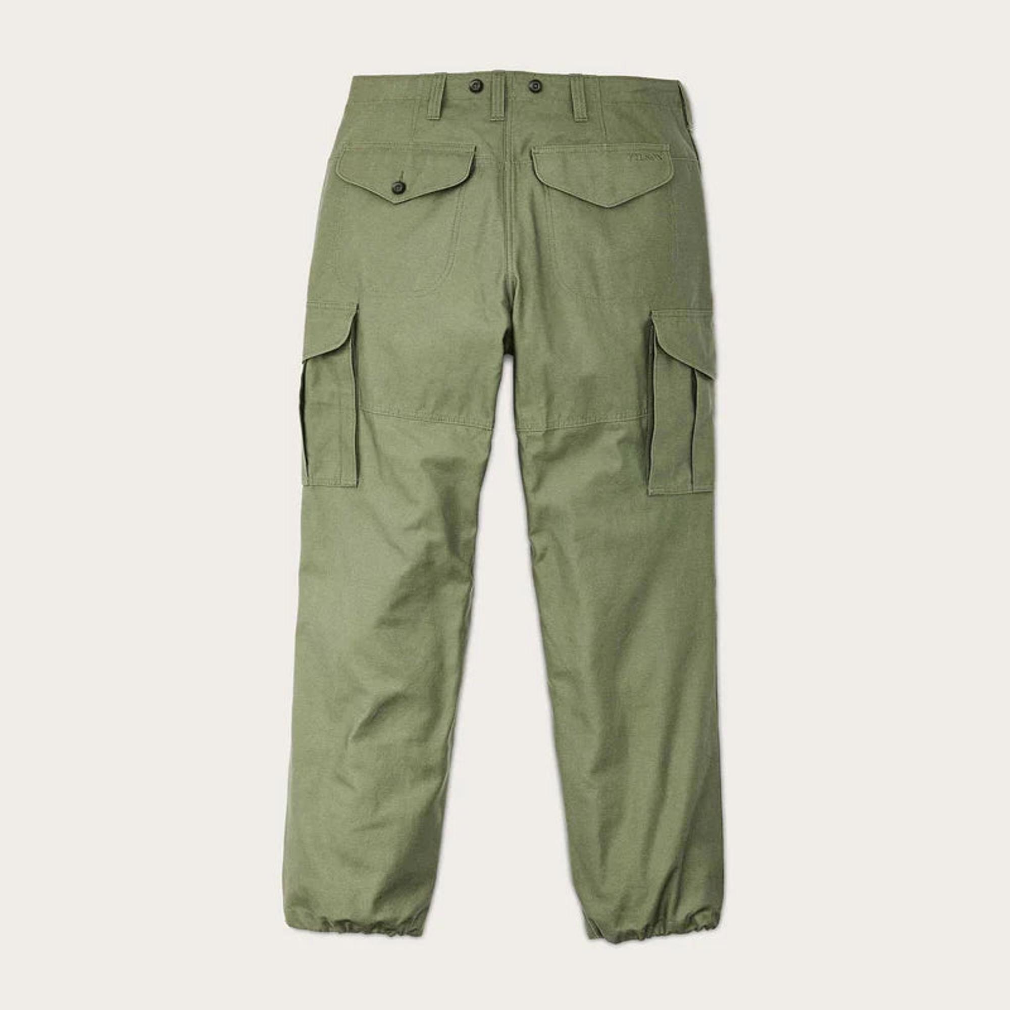 Product image 2 of 12 of Filson Cotton Field Cargo Pants - Washed Fatigue Green