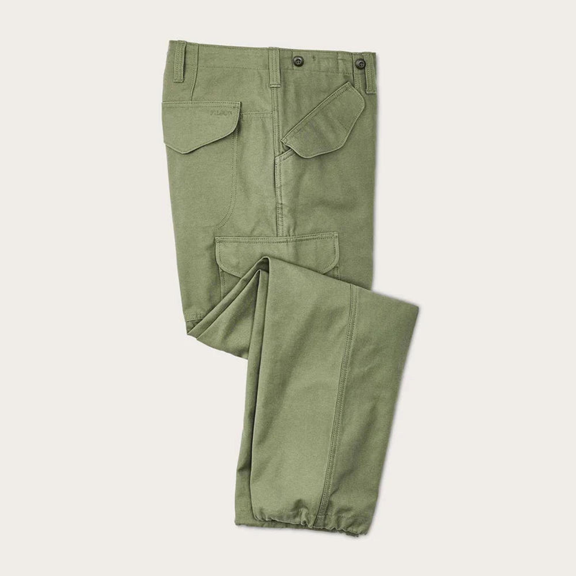 Product image 3 of 12 of Filson Cotton Field Cargo Pants - Washed Fatigue Green