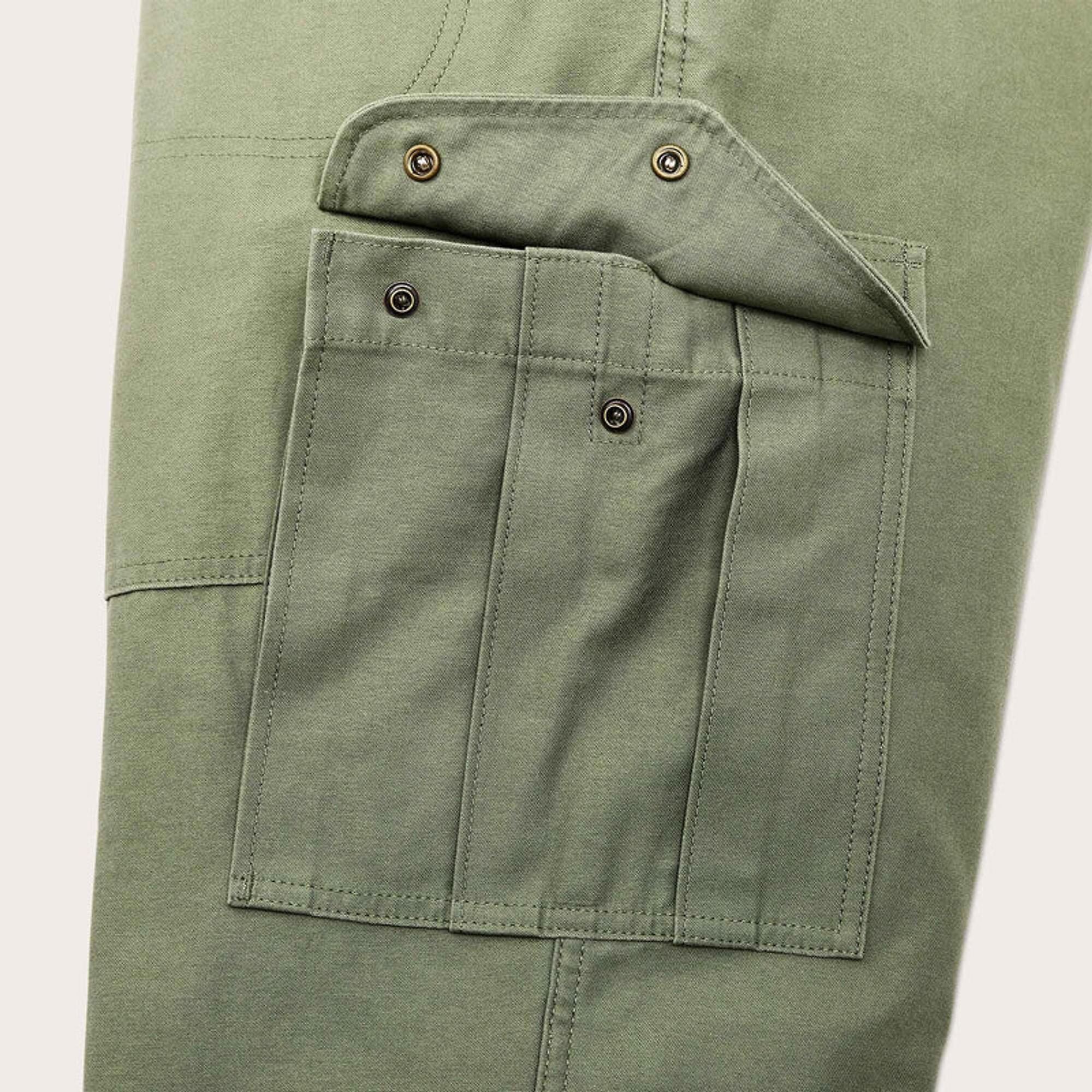 Product image 8 of 12 of Filson Cotton Field Cargo Pants - Washed Fatigue Green