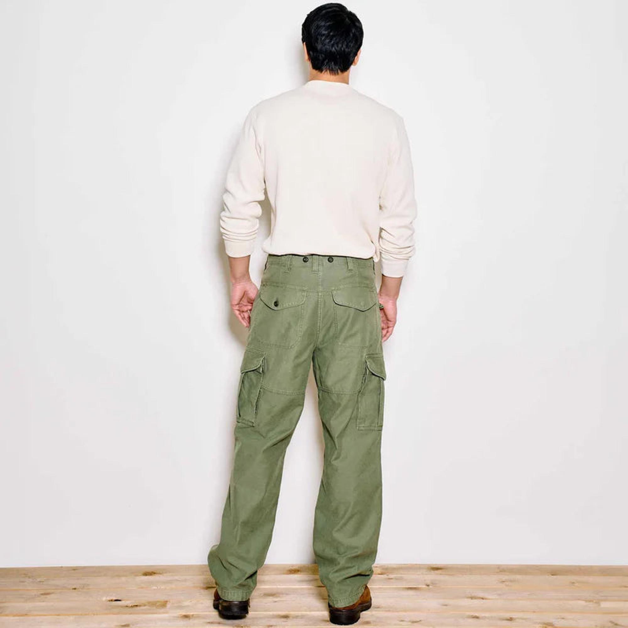 Product image 7 of 12 of Filson Cotton Field Cargo Pants - Washed Fatigue Green