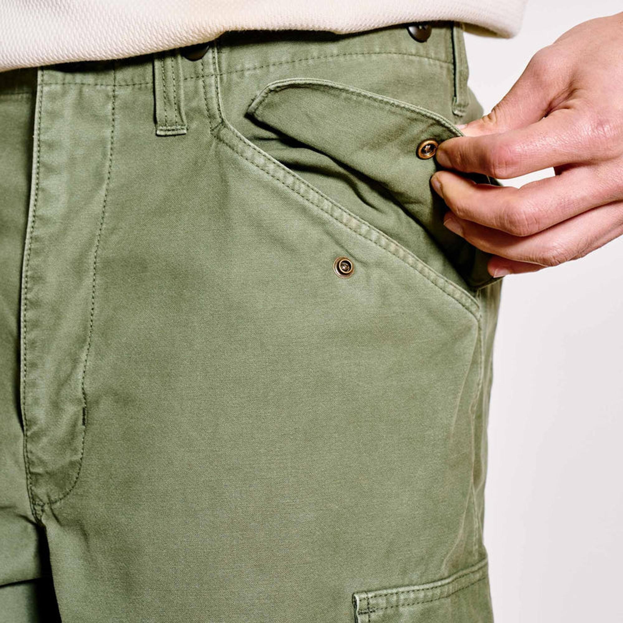 Product image 10 of 12 of Filson Cotton Field Cargo Pants - Washed Fatigue Green