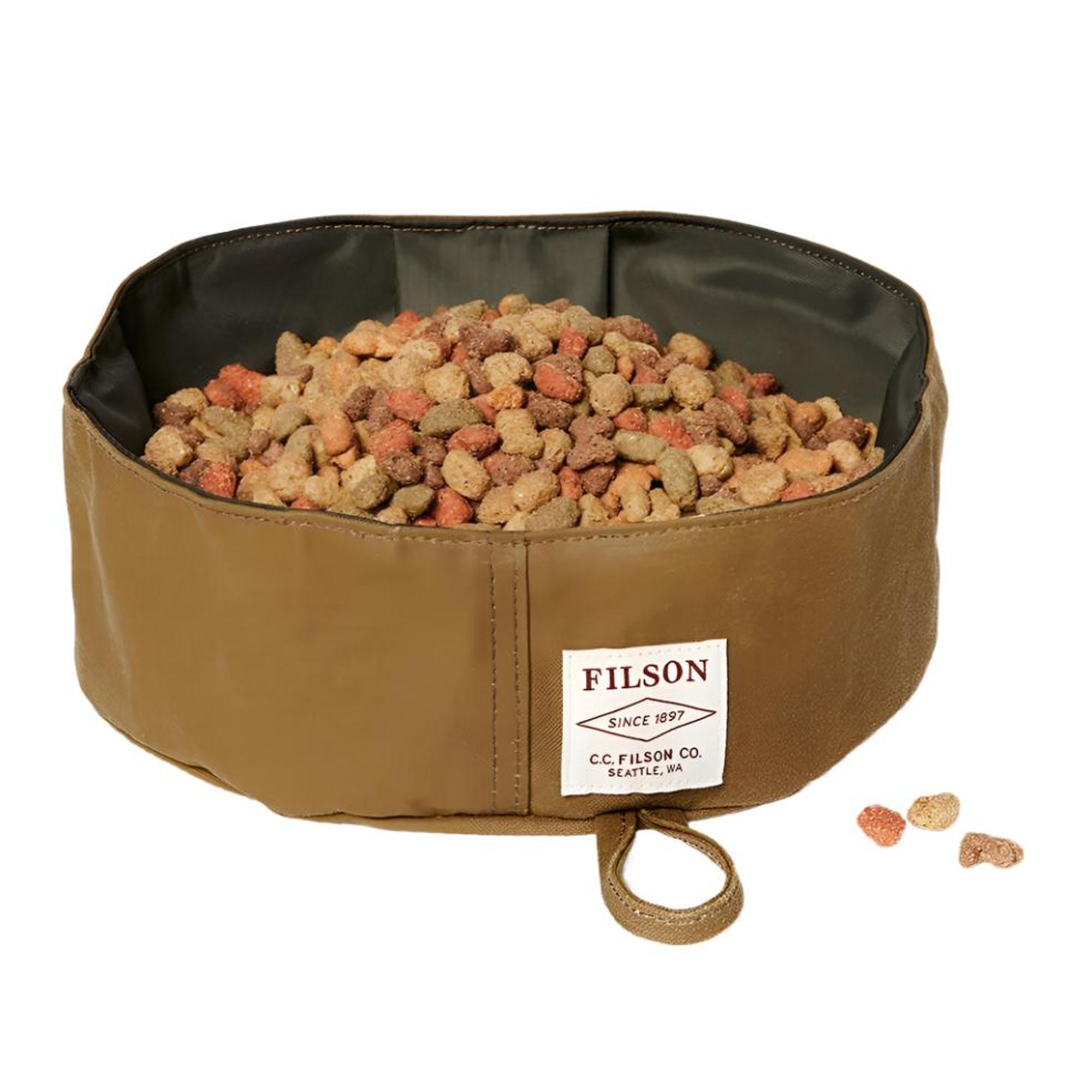 Product image 2 of 3 of Filson Short Dog Bowl - Dark Tan