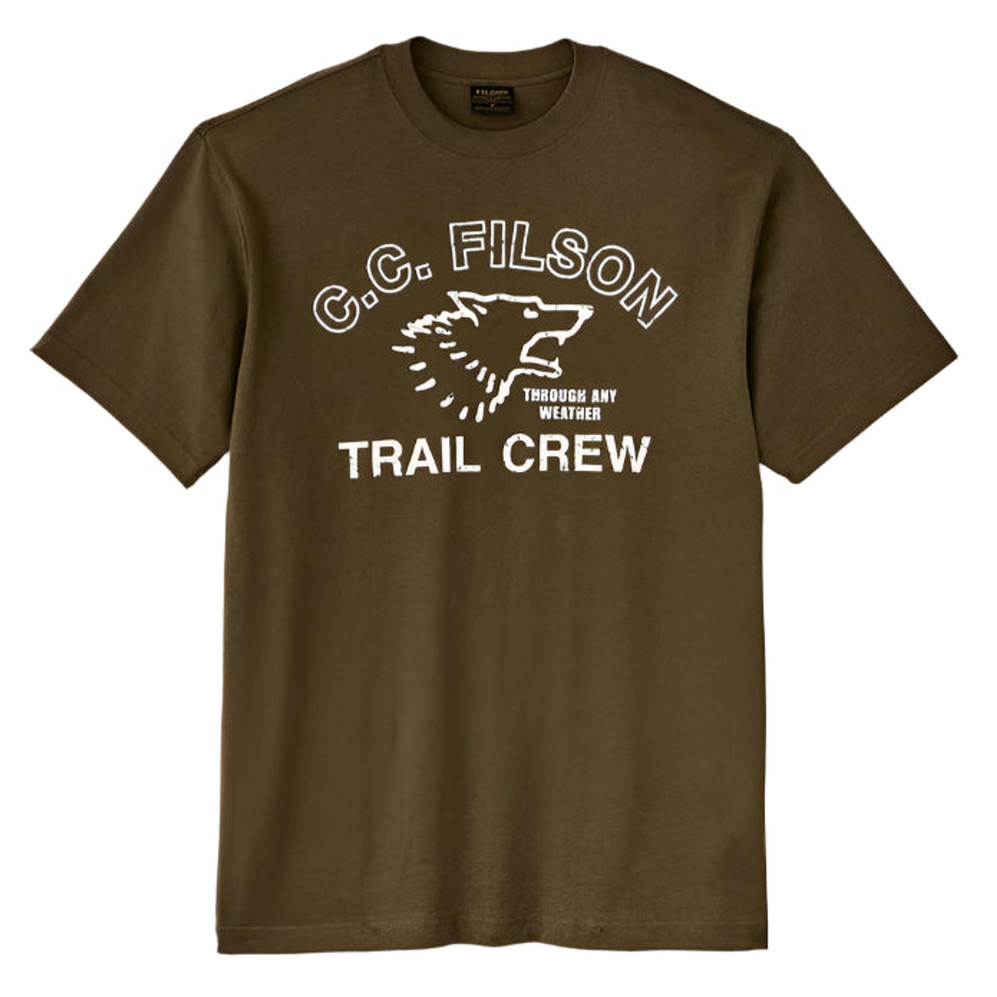 Product image 1 of 4 of Filson Men's Frontier Graphic T-Shirt - Military Olive/Trail