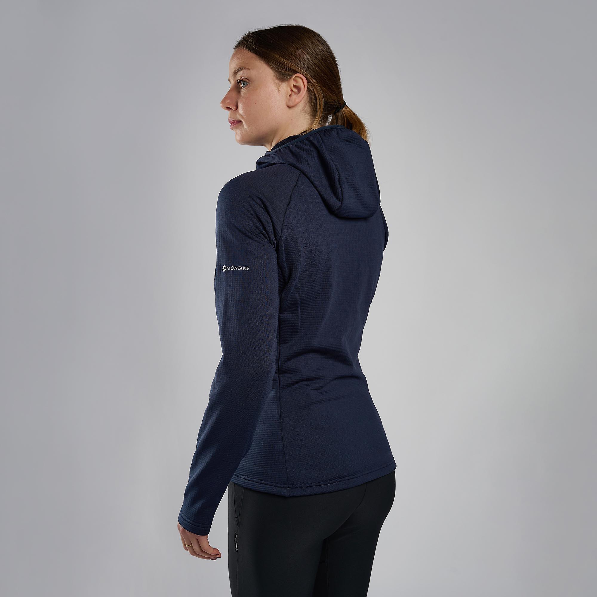 Product image 3 of 6 of Montane Women's Protium Hooded Fleece Jacket - Eclipse Blue