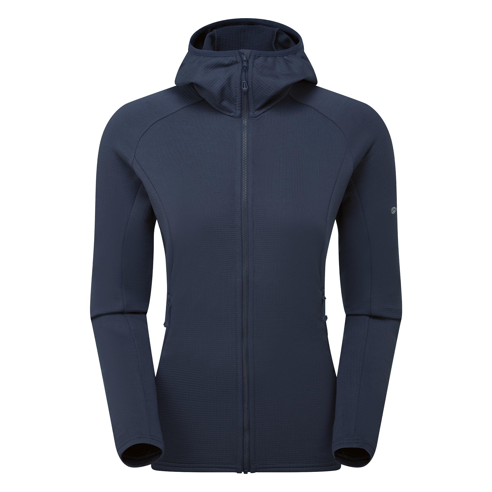 Product image 1 of 6 of Montane Women's Protium Hooded Fleece Jacket - Eclipse Blue