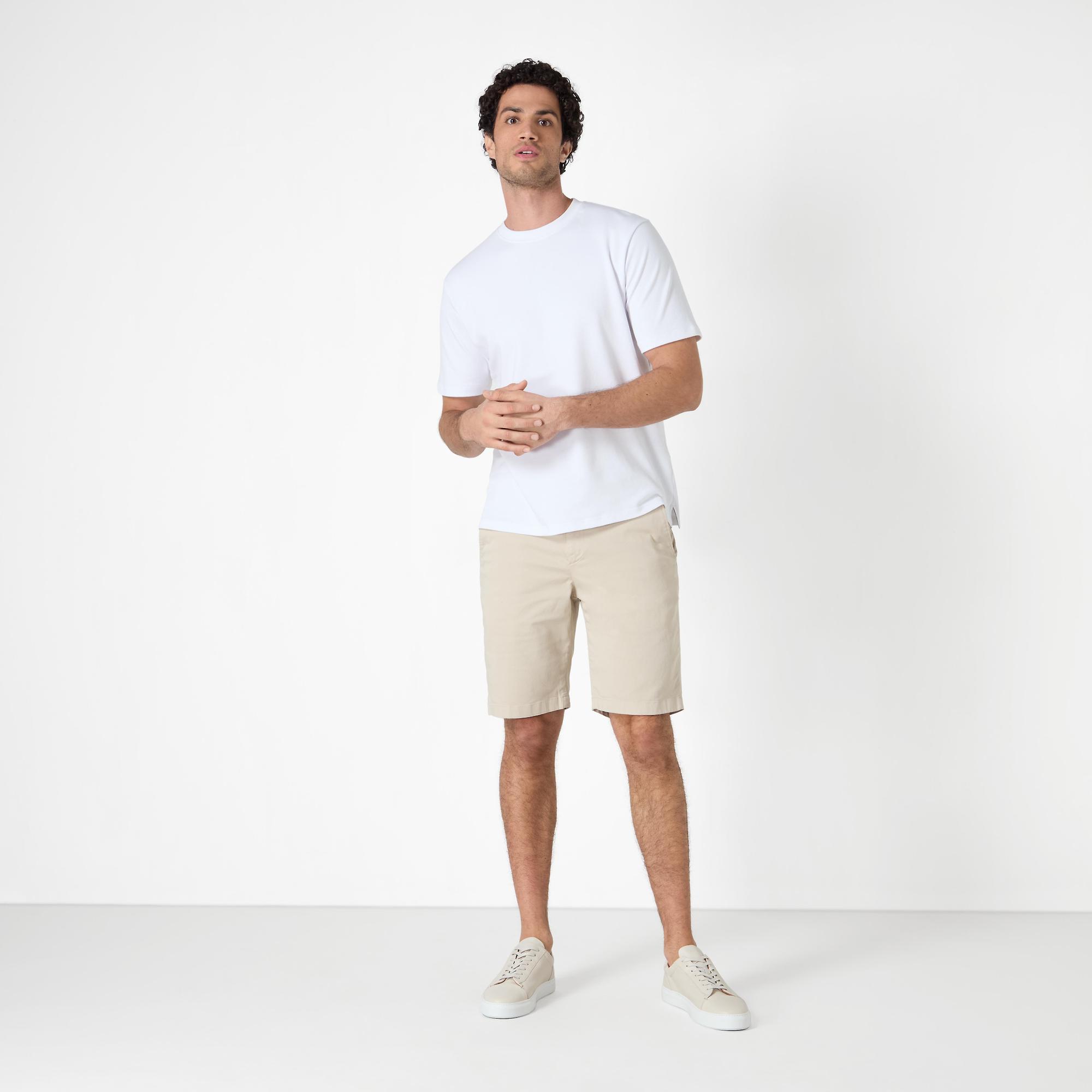 Product image 7 of 7 of Oliver Sweeney Men's Frades Italian Cotton Shorts - Stone