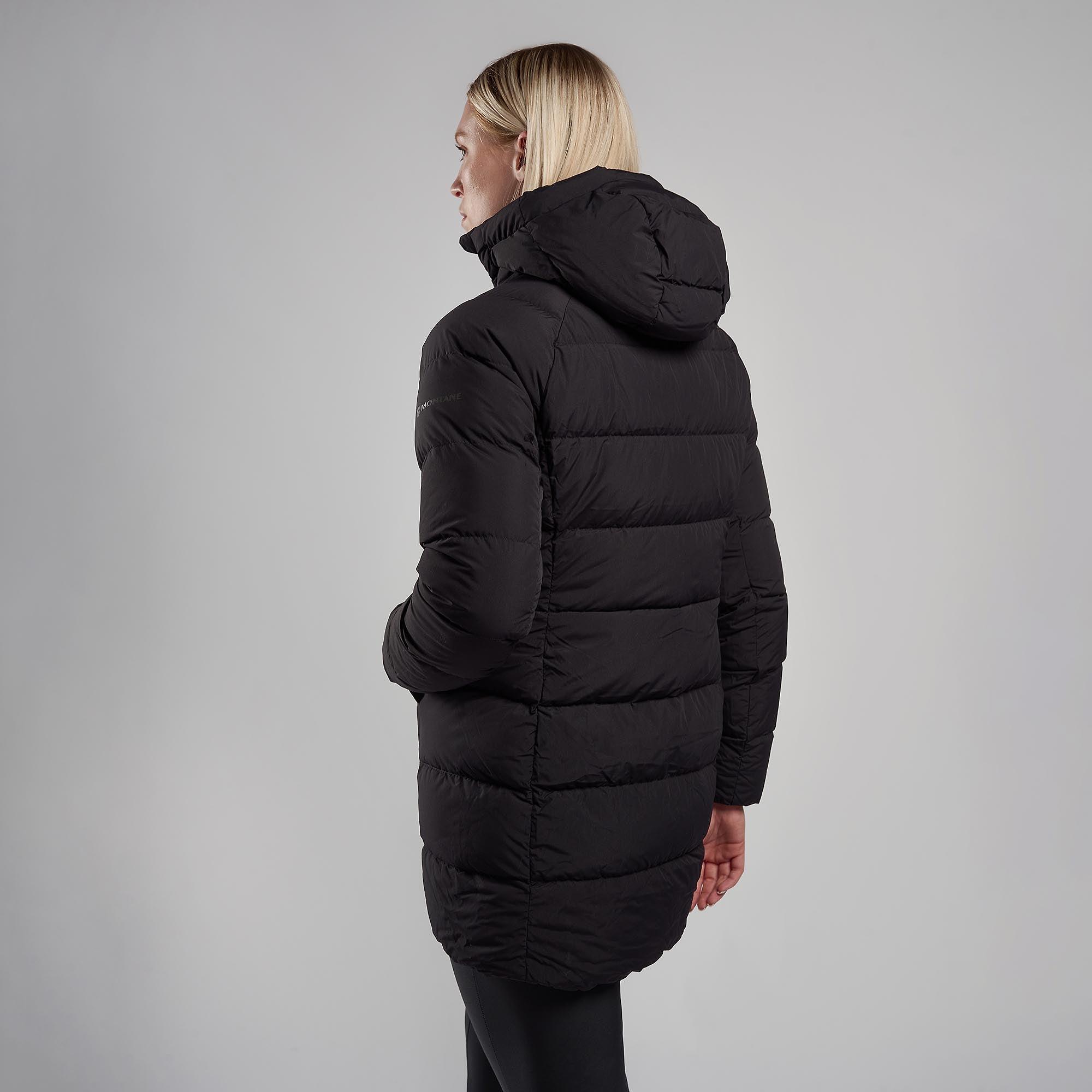 Product image 4 of 6 of Montane Women's Tundra Hooded Down Jacket - Black