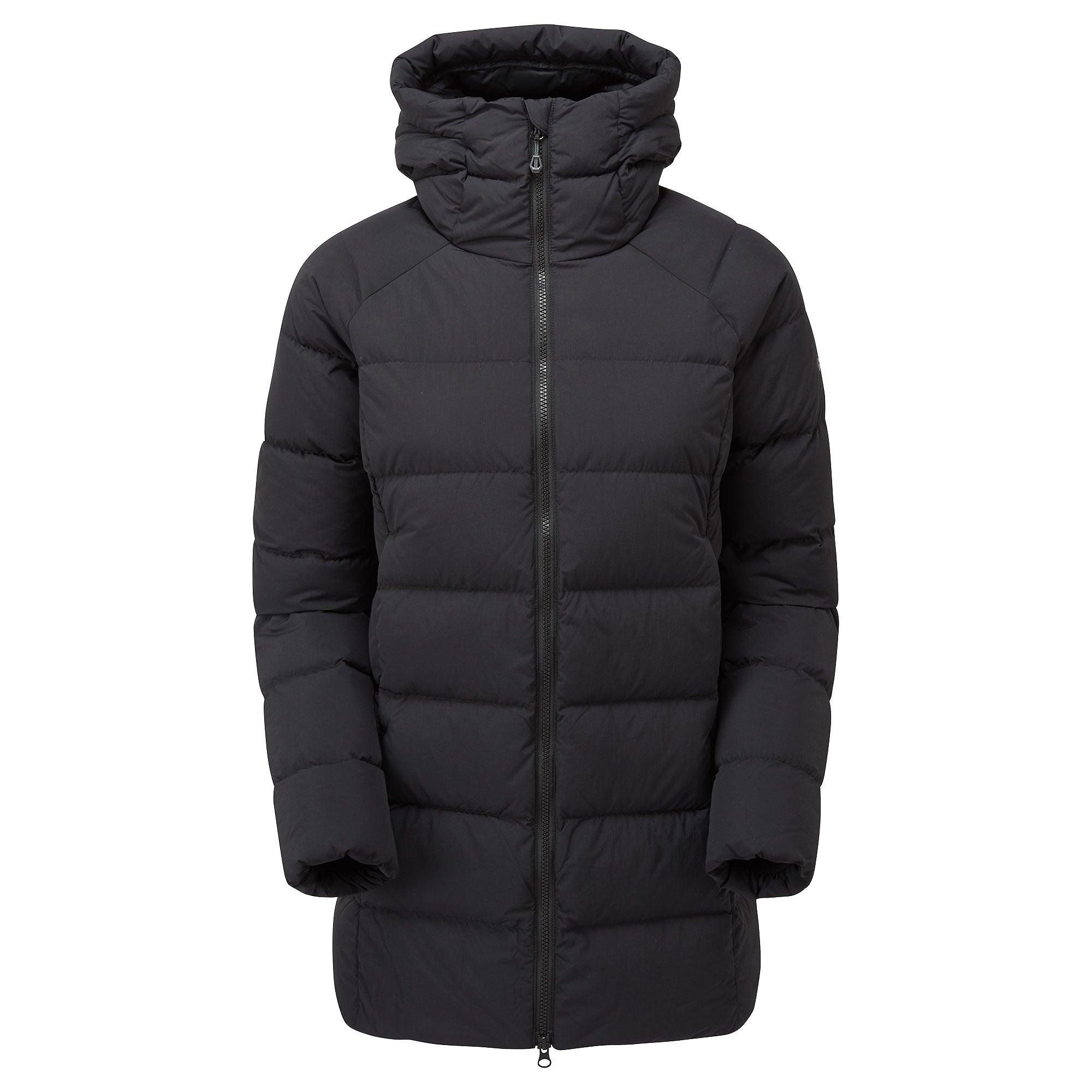 Product image 1 of 6 of Montane Women's Tundra Hooded Down Jacket - Black