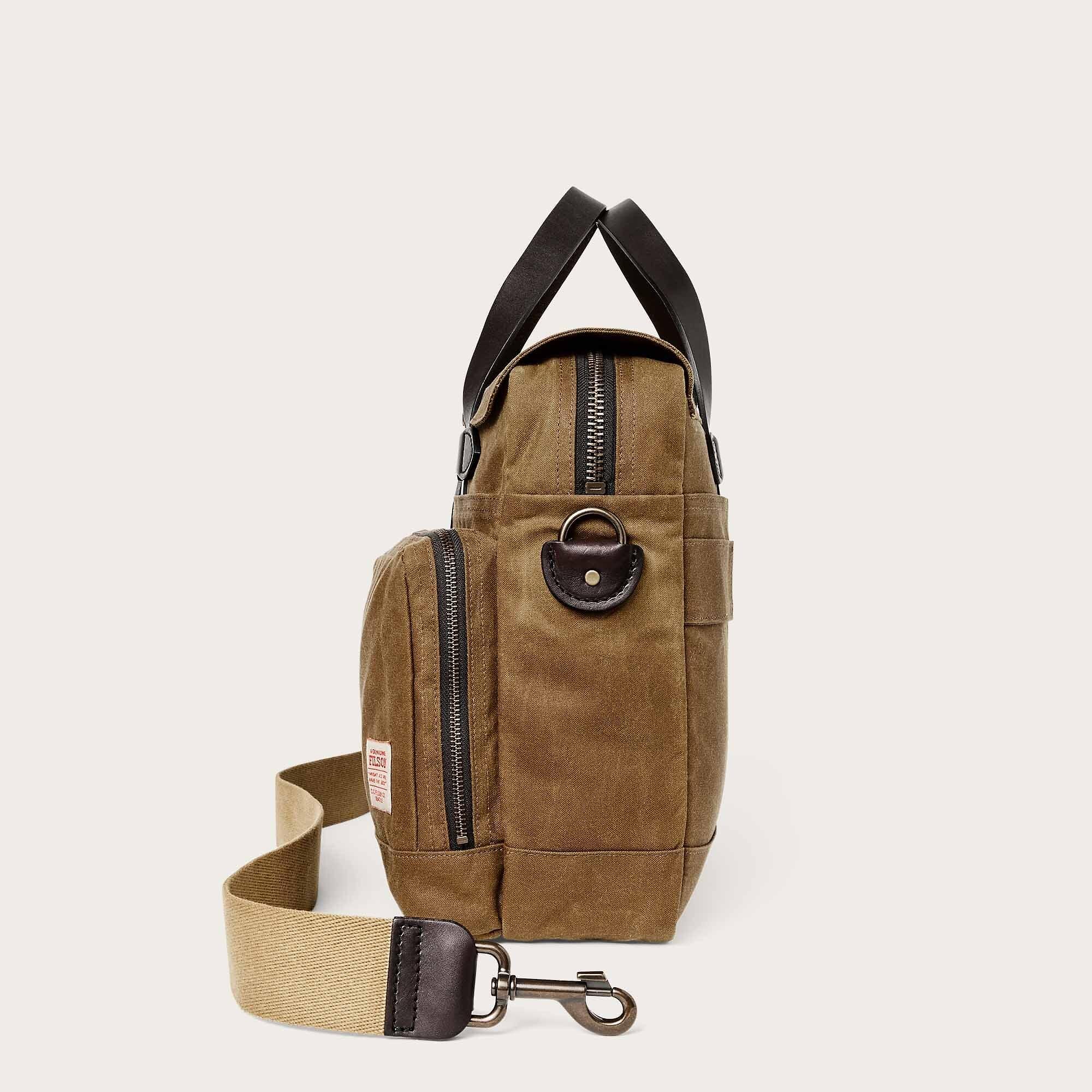Product image 3 of 12 of Filson 24 Hour Tin Briefcase - Dark Tan
