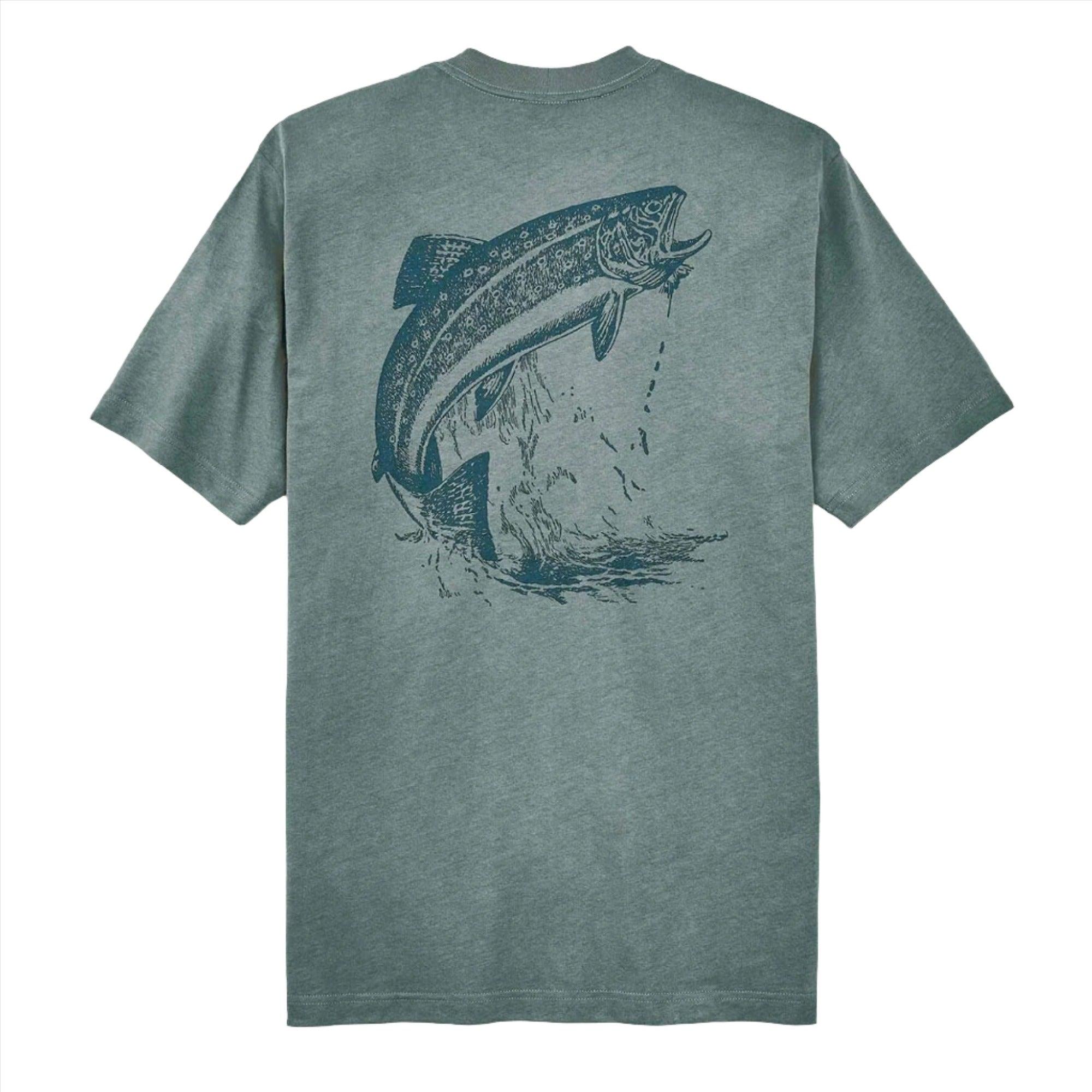 Product image 2 of 3 of Filson Men's Frontier Graphic T-Shirt - Balsam Green