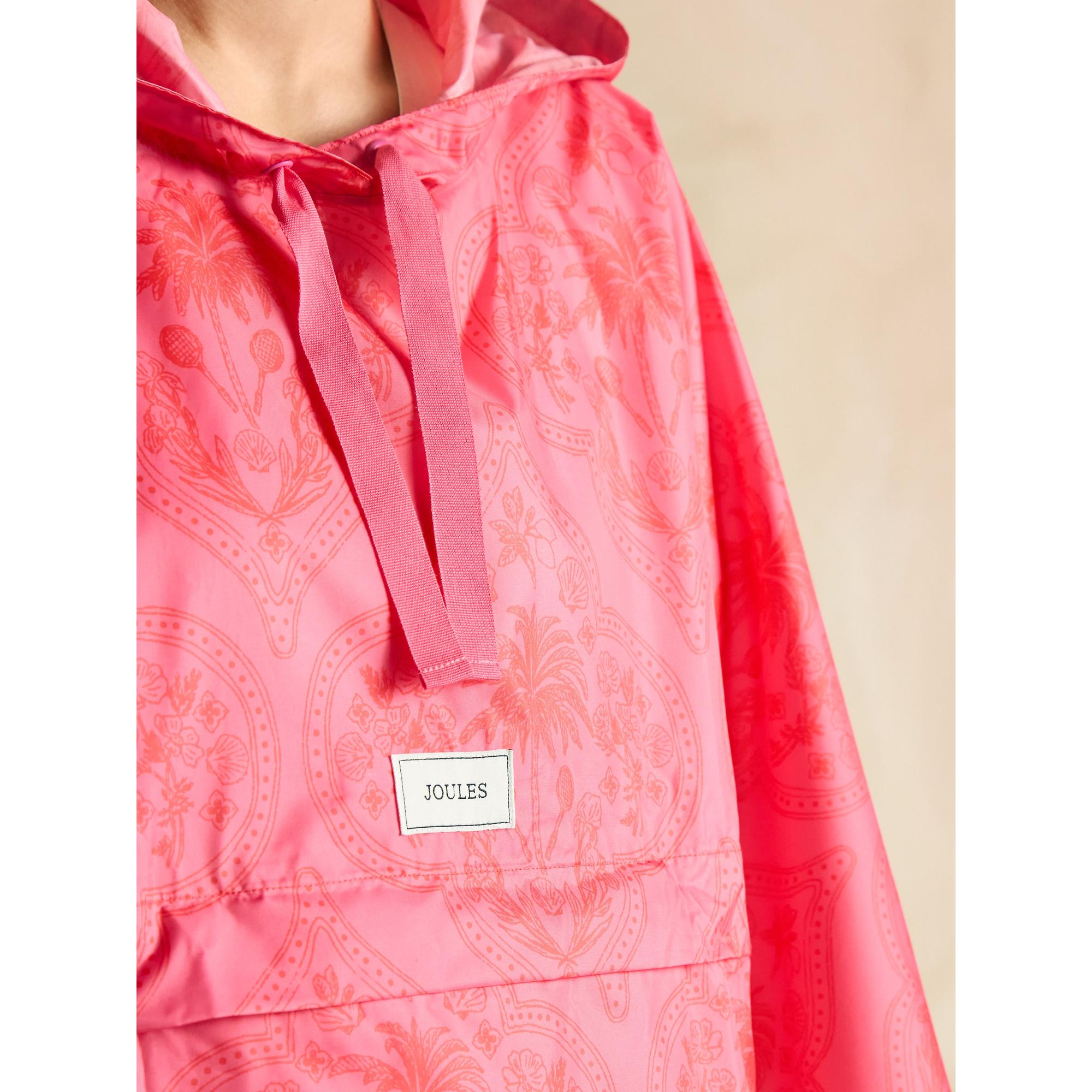 Product image 6 of 8 of Joules Women's Elstow Packable Poncho - Pink