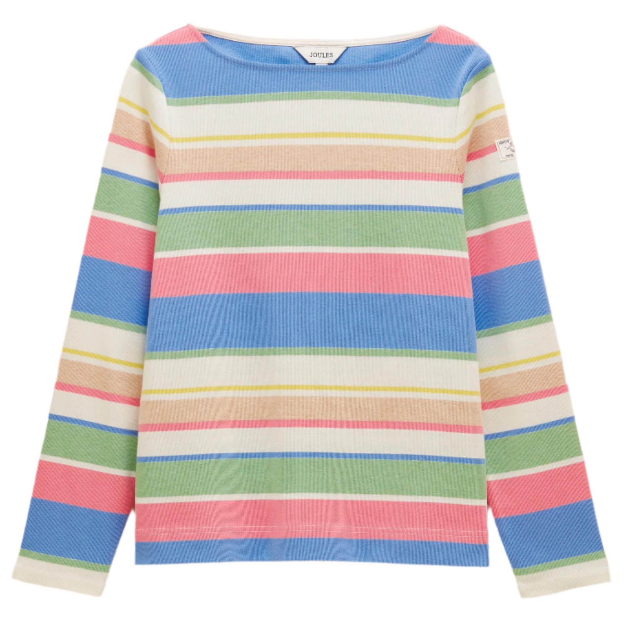 Product image 1 of 6 of Joules Women's Harbour Long Sleeve Top - Multi Stripe