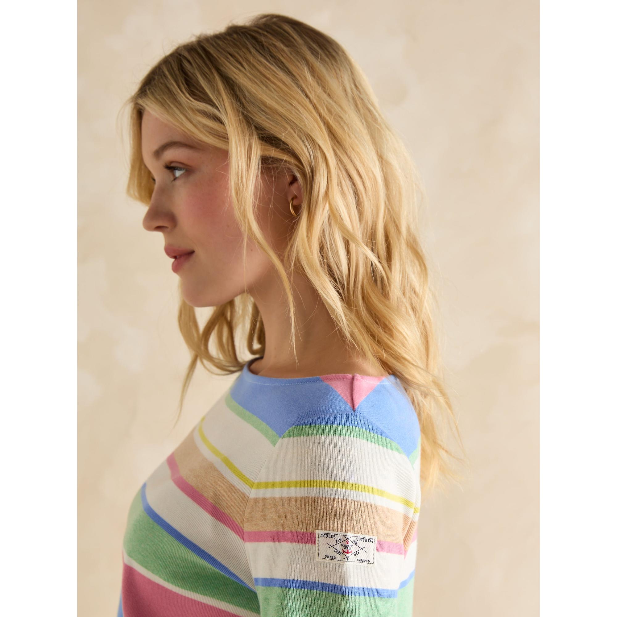 Product image 5 of 6 of Joules Women's Harbour Long Sleeve Top - Multi Stripe