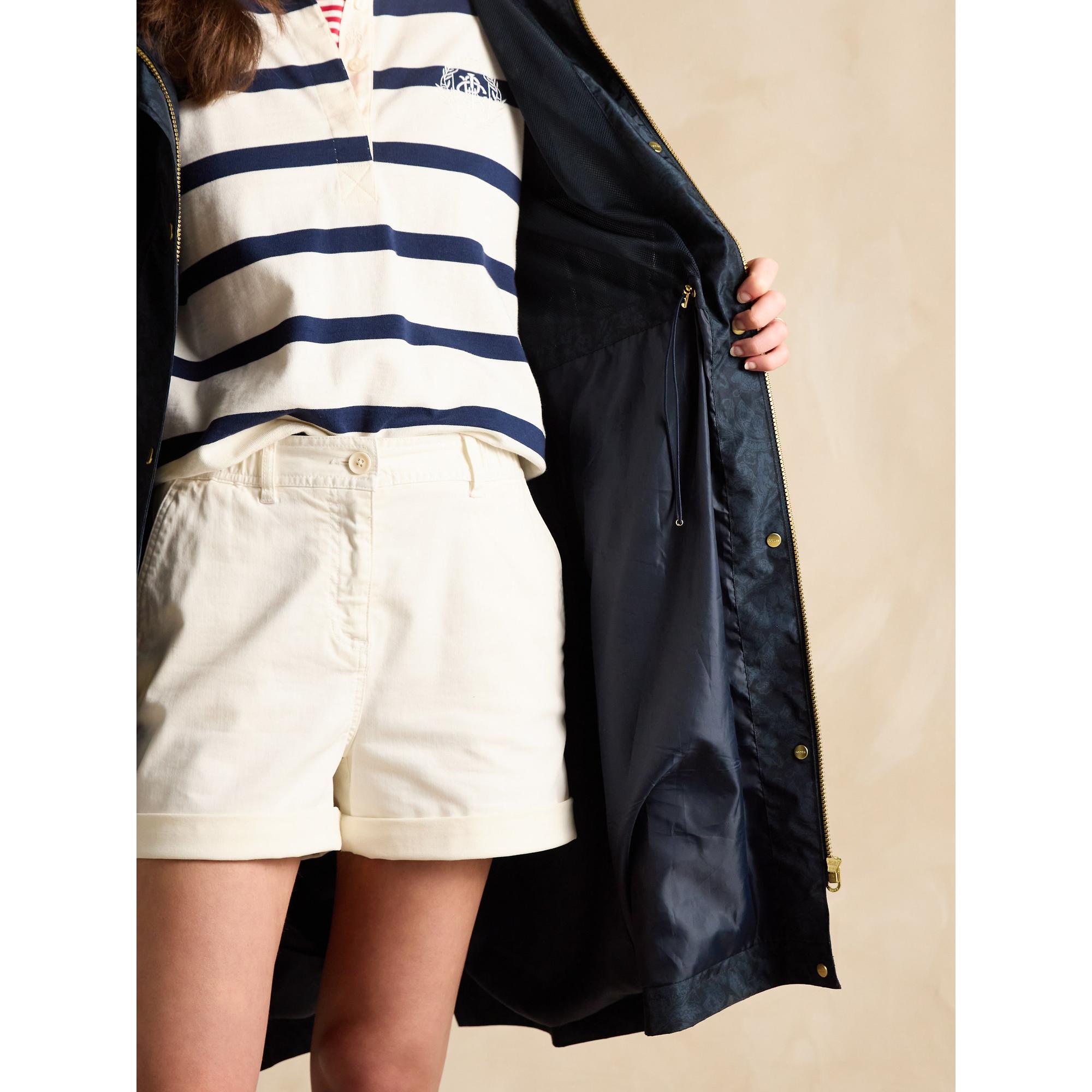 Product image 5 of 6 of Joules Women's Holkham Waterproof Packable Raincoat - Navy Paisley