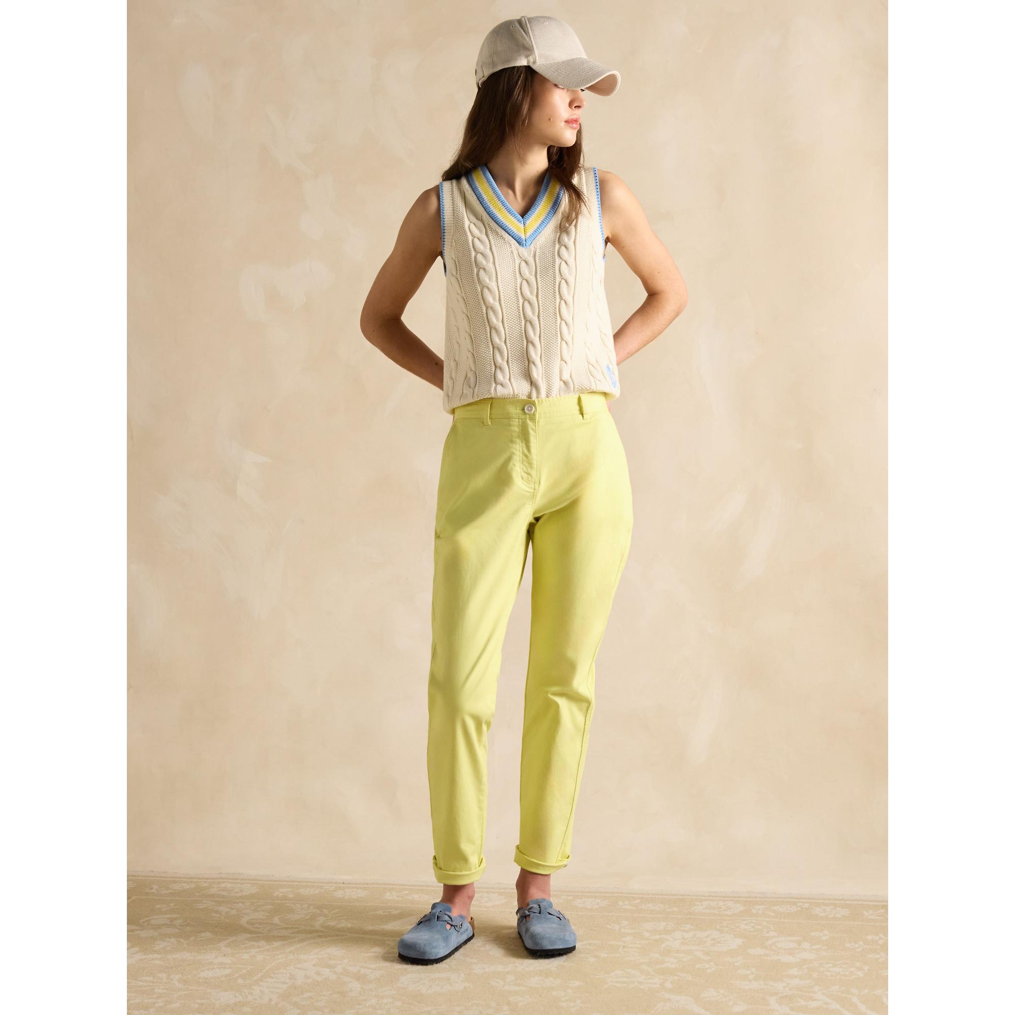 Product image 4 of 9 of Joules Women's Deuce Cable Knitted Vest - Cream