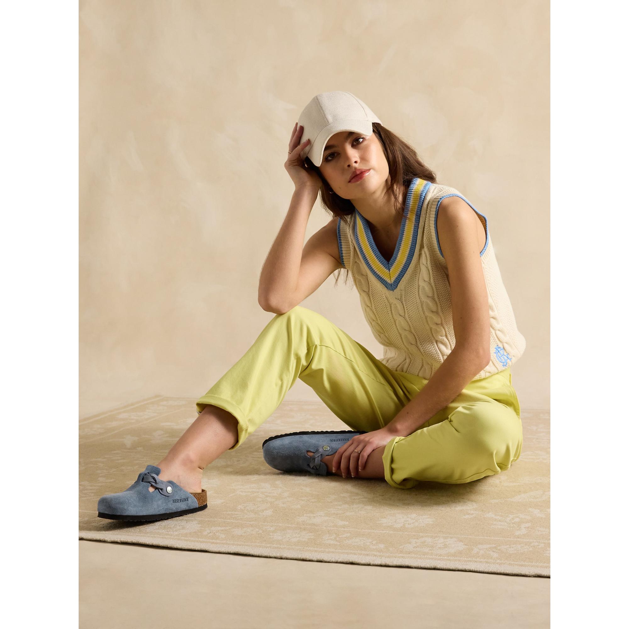 Product image 7 of 9 of Joules Women's Deuce Cable Knitted Vest - Cream