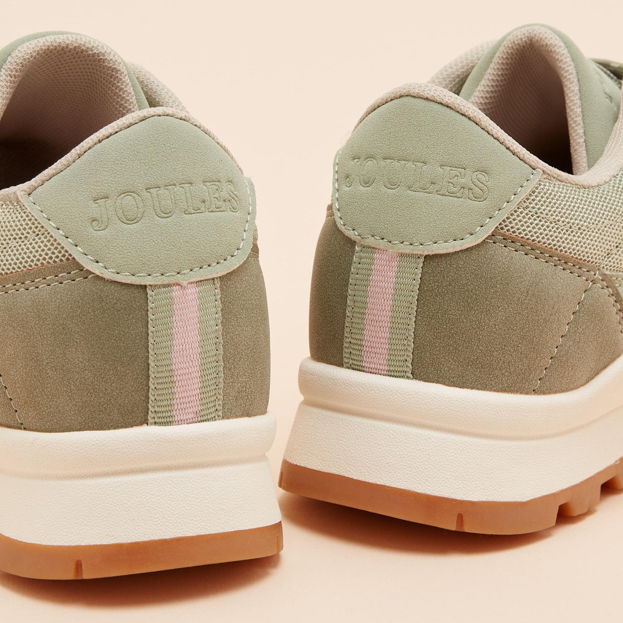 Product image 4 of 5 of Joules Women's Parkfield Trainers - Khaki Green