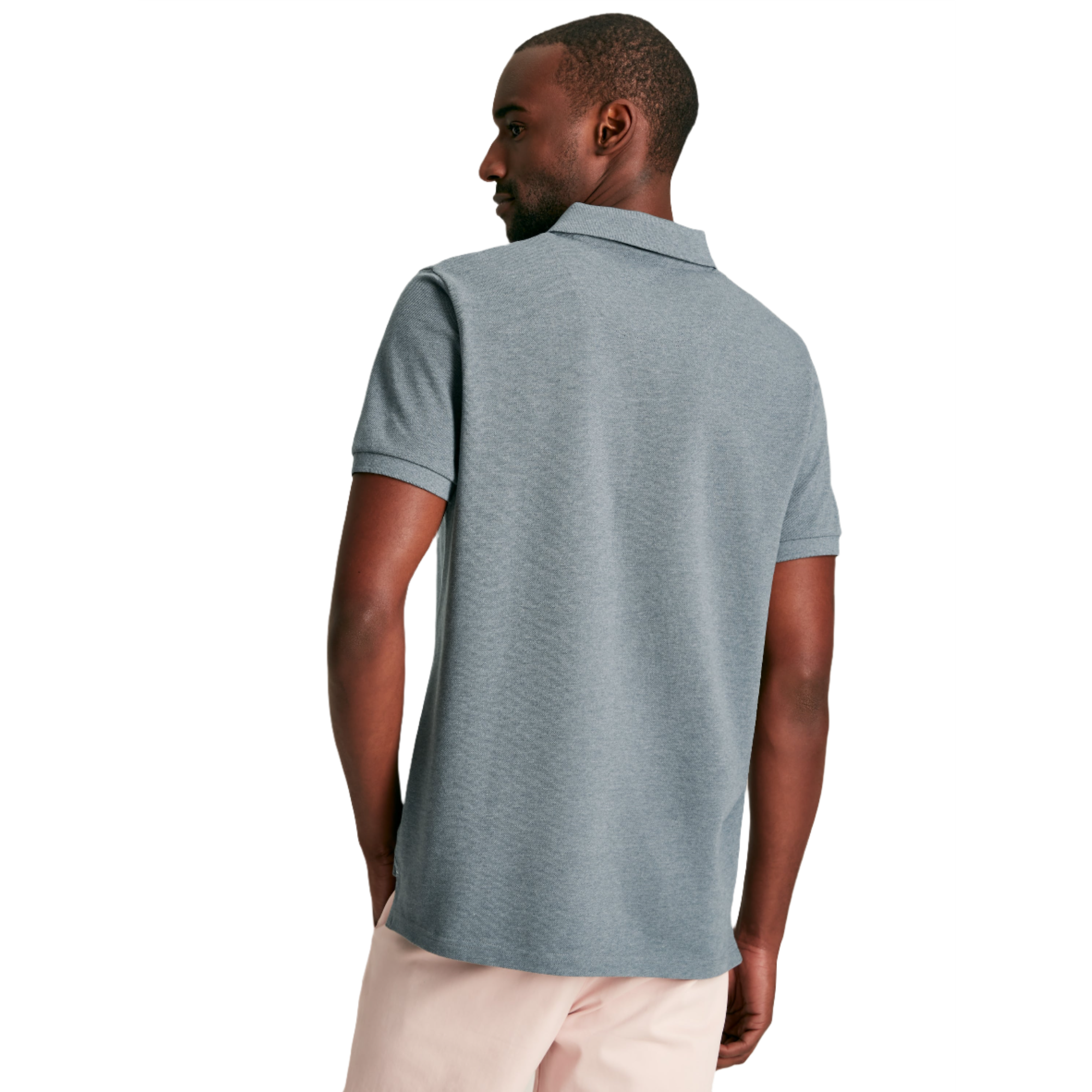 Product image 4 of 6 of Joules Men's Woody Regular Fit Cotton Pique Polo Shirt - Grey