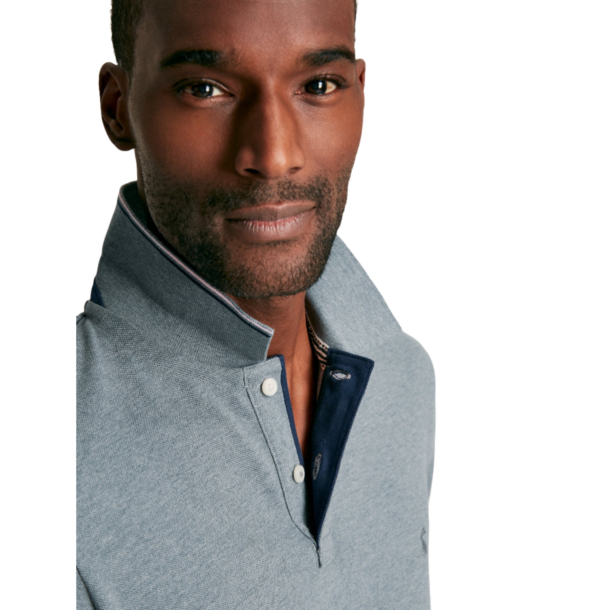 Product image 5 of 6 of Joules Men's Woody Regular Fit Cotton Pique Polo Shirt - Grey