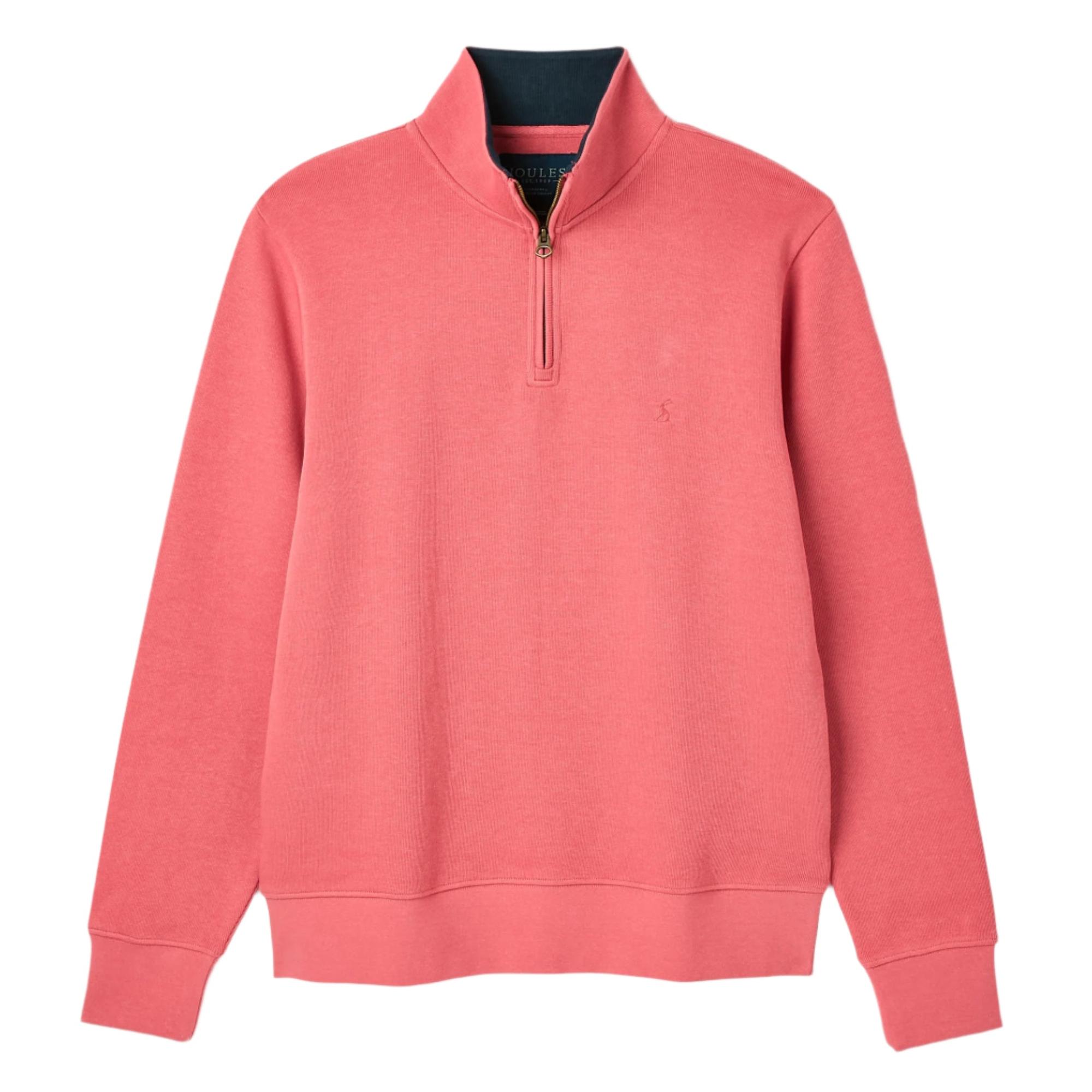 Product image 1 of 7 of Joules Men's Alistair Zip Neck Jumper - Pink