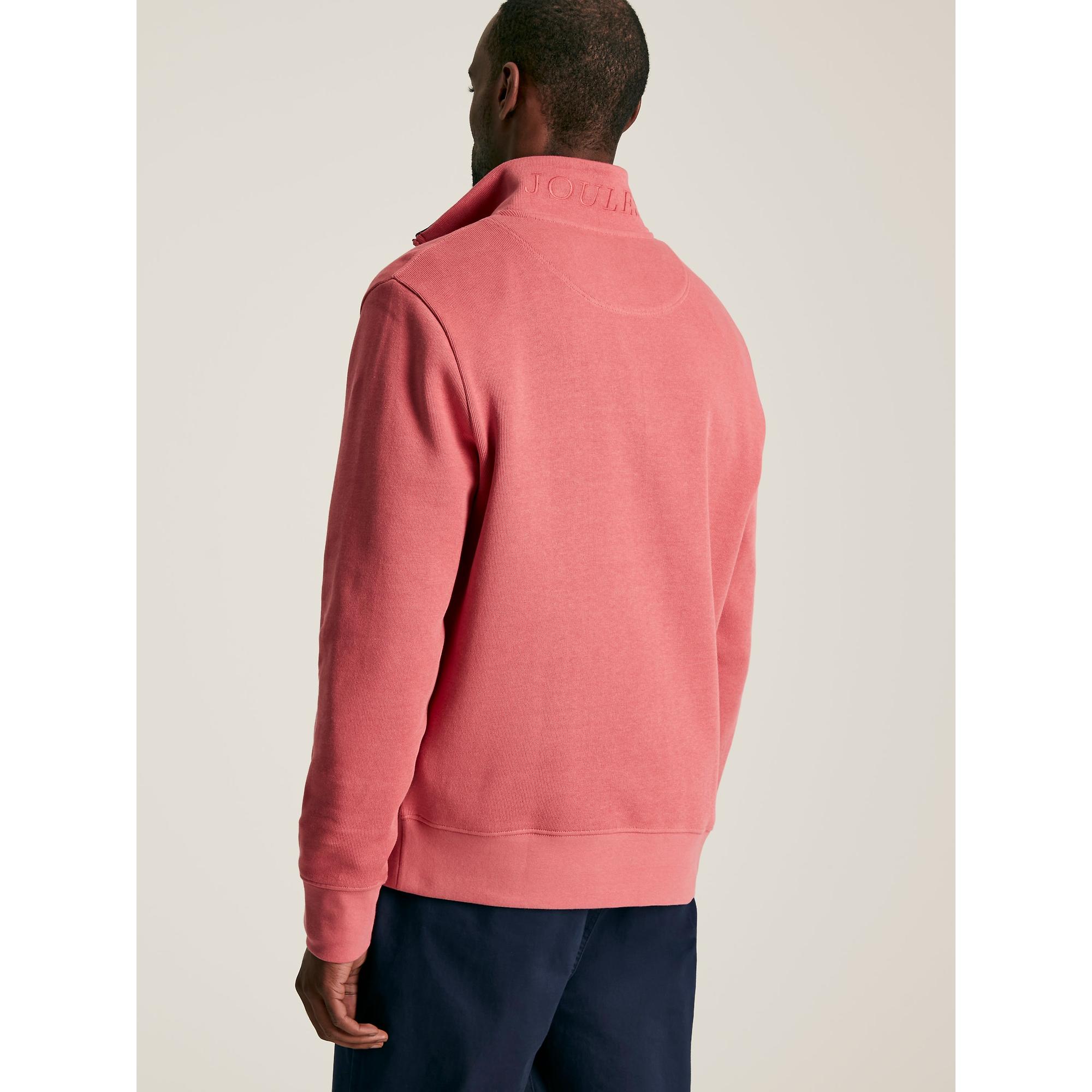 Product image 5 of 7 of Joules Men's Alistair Zip Neck Jumper - Pink