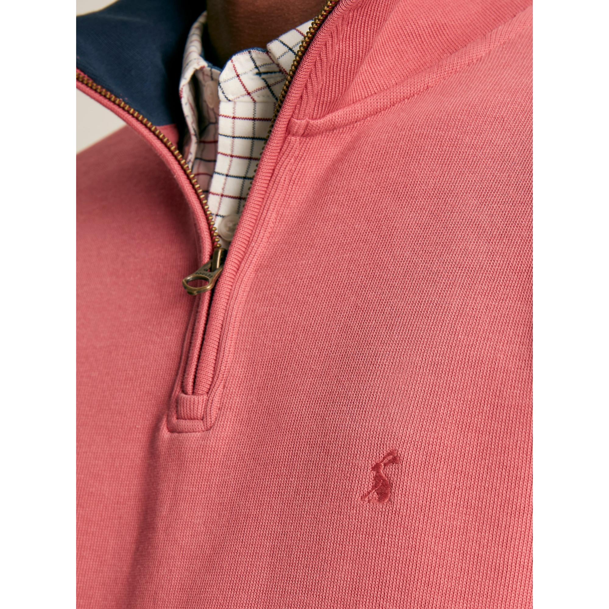 Product image 6 of 7 of Joules Men's Alistair Zip Neck Jumper - Pink