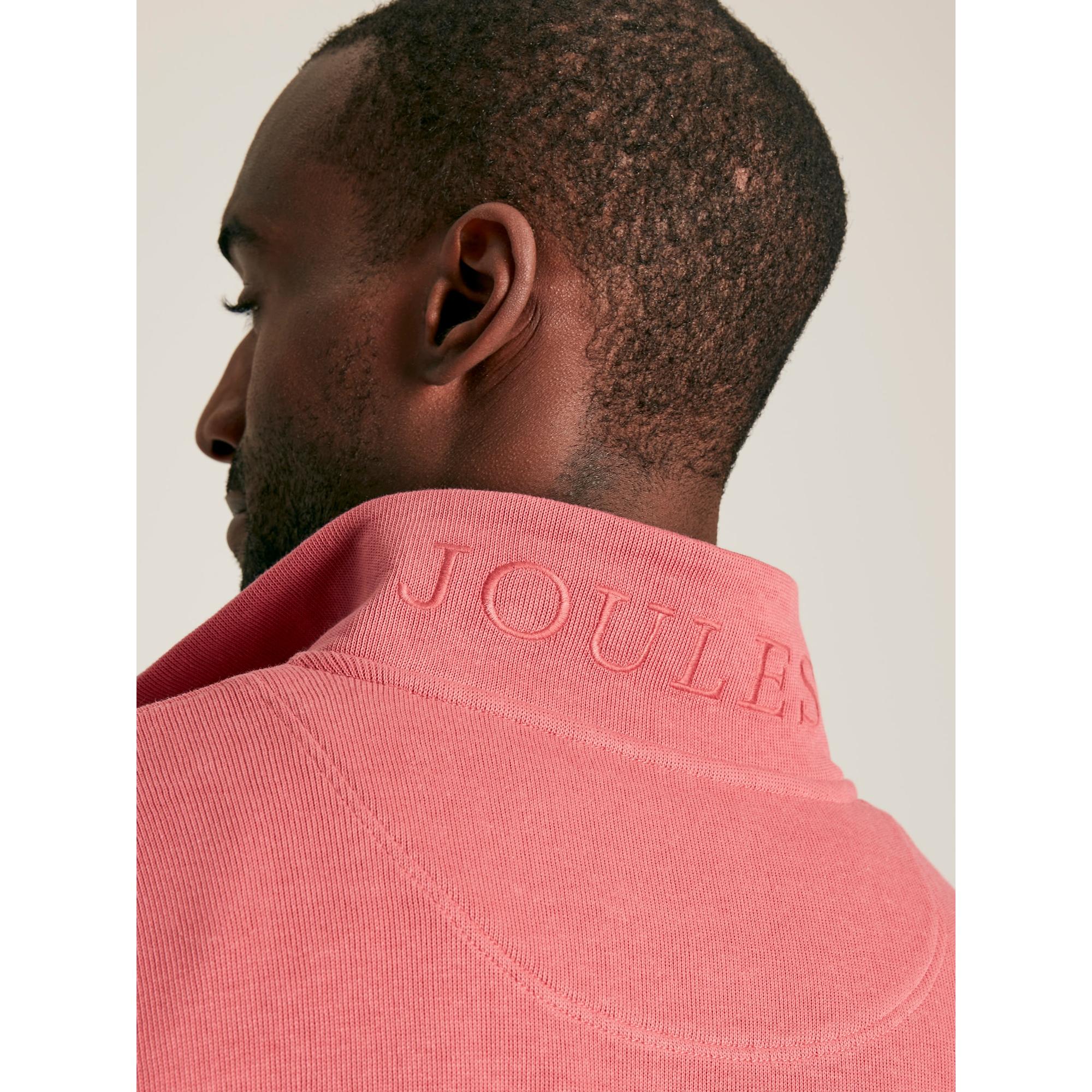 Product image 7 of 7 of Joules Men's Alistair Zip Neck Jumper - Pink