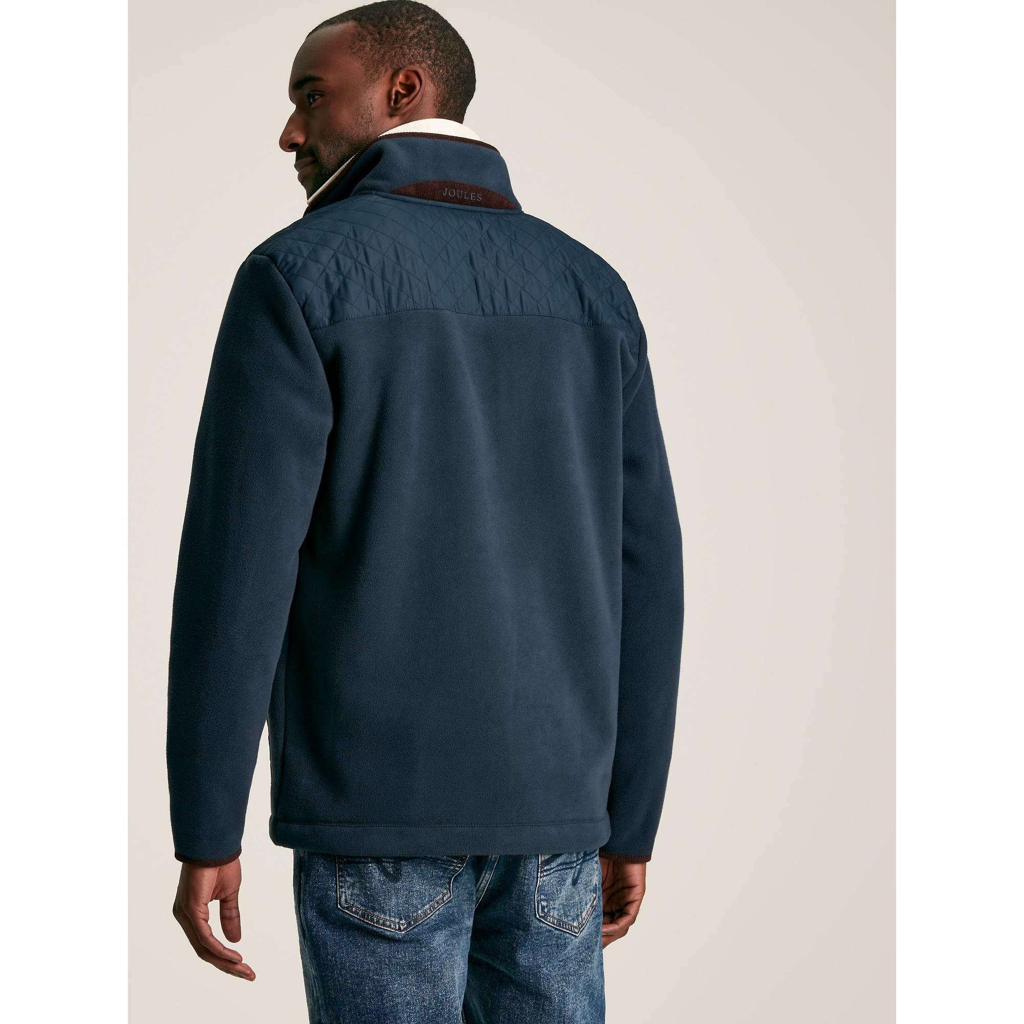 Product image 4 of 6 of Joules Men's Greenfield Full Zip Fleece Jacket - Navy
