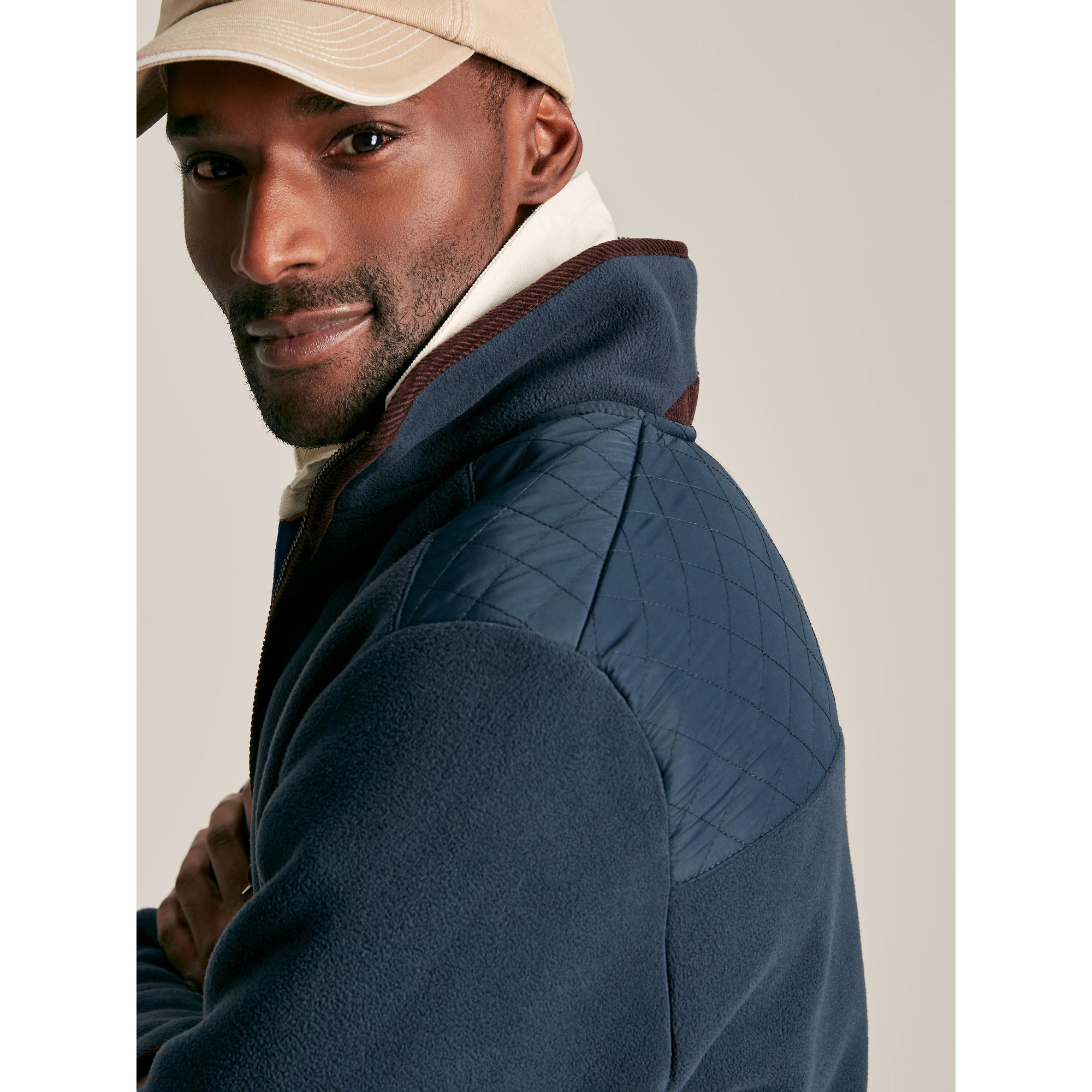 Product image 5 of 6 of Joules Men's Greenfield Full Zip Fleece Jacket - Navy